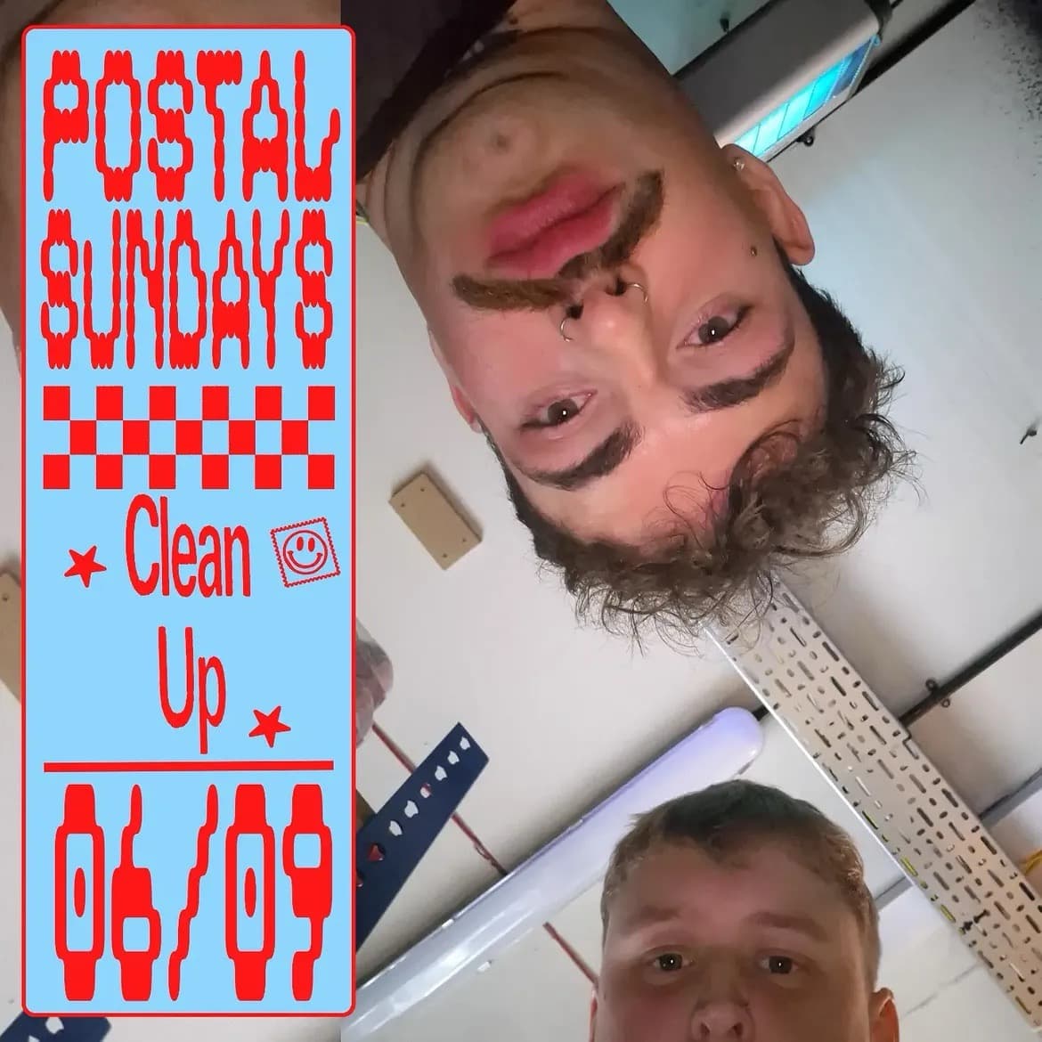 Postal: Clean Up Birthday Party