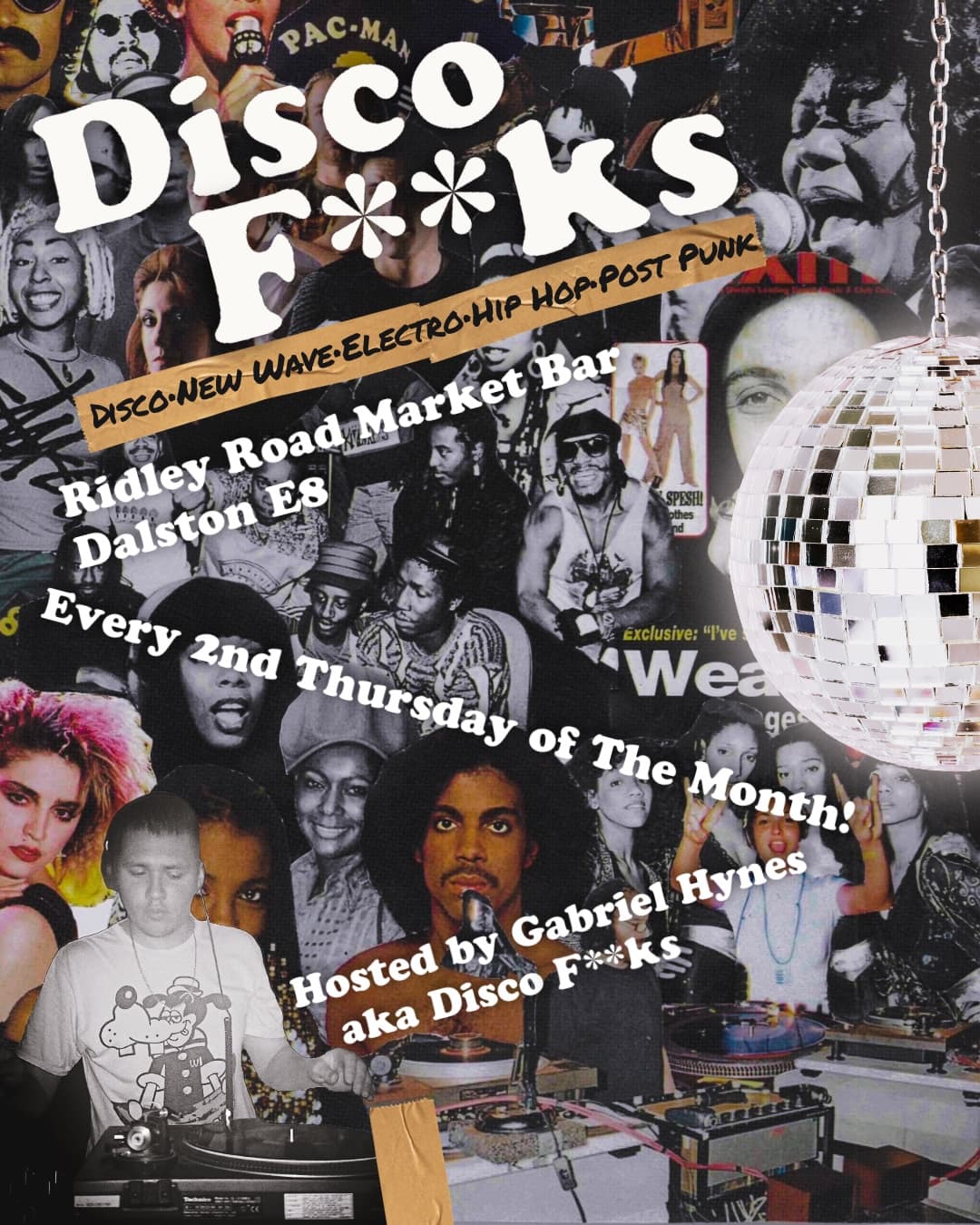 Disco F**cks at Ridley Road Market Bar
