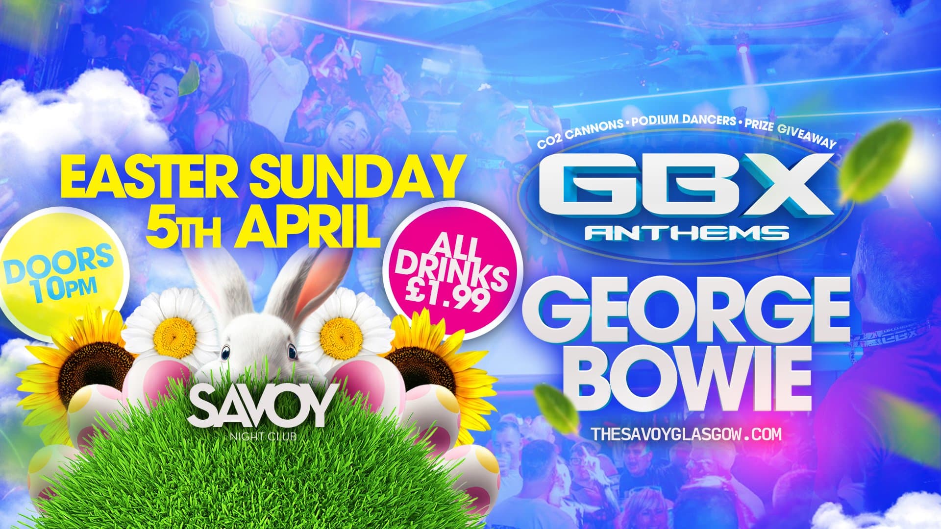 Easter Sunday GBX - George Bowie at Savoy