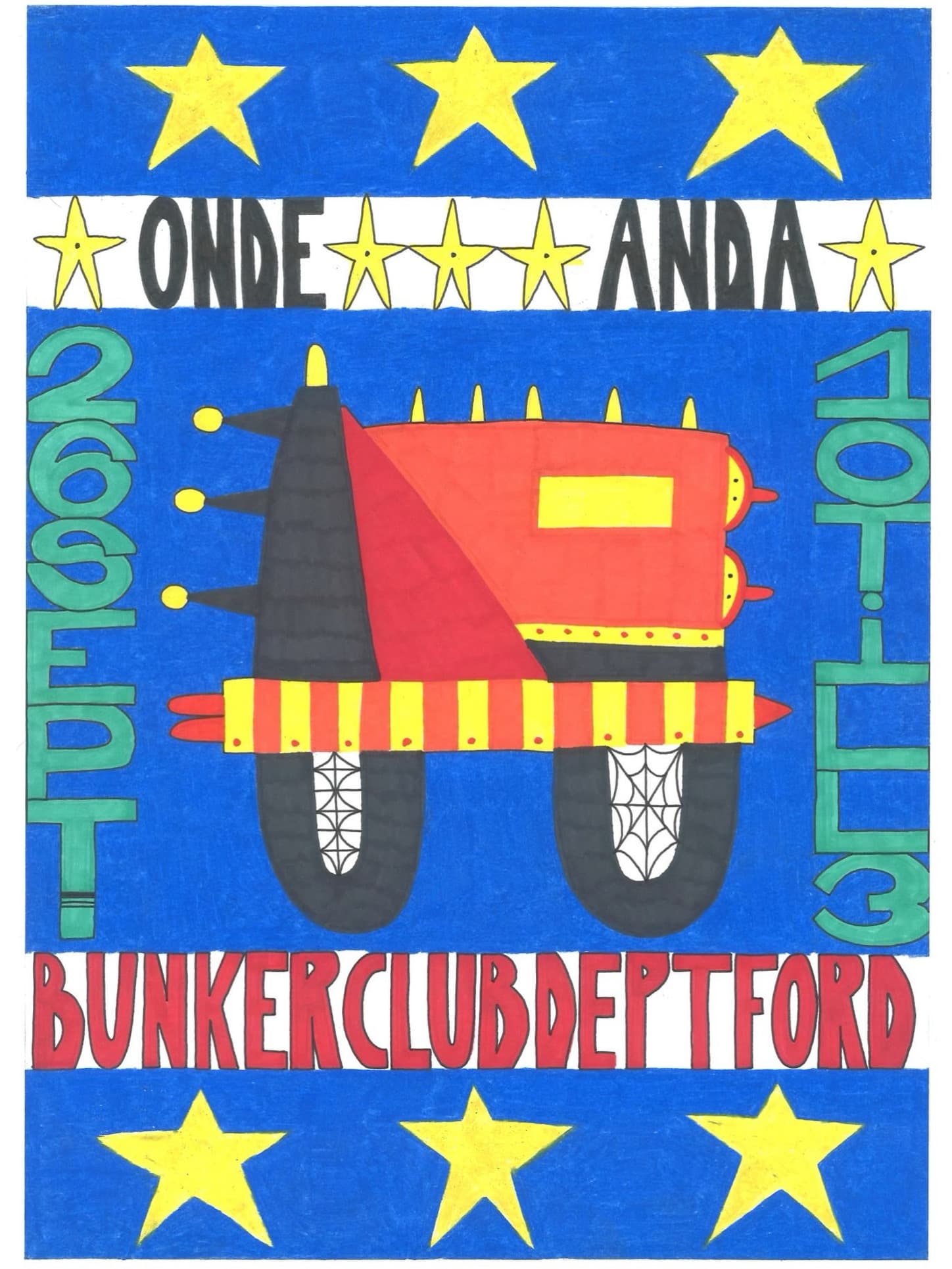 Onde Anda: All Night Long #27 (3rd birthday party) at The Bunker Club