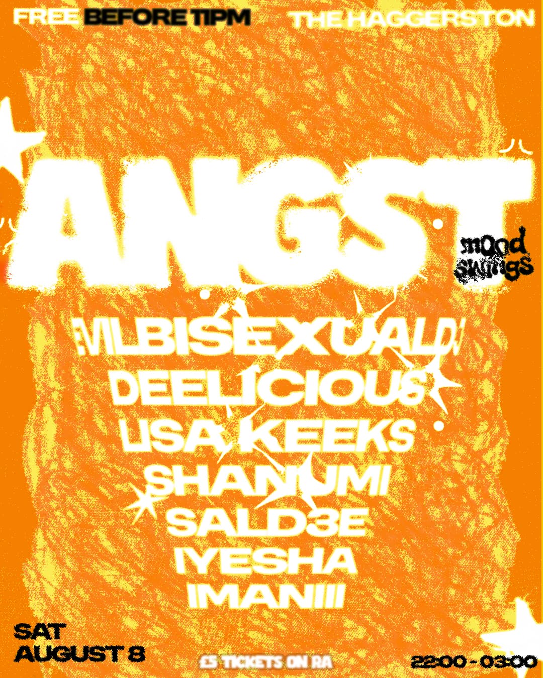 Mood Swings: ANGST at The Haggerston