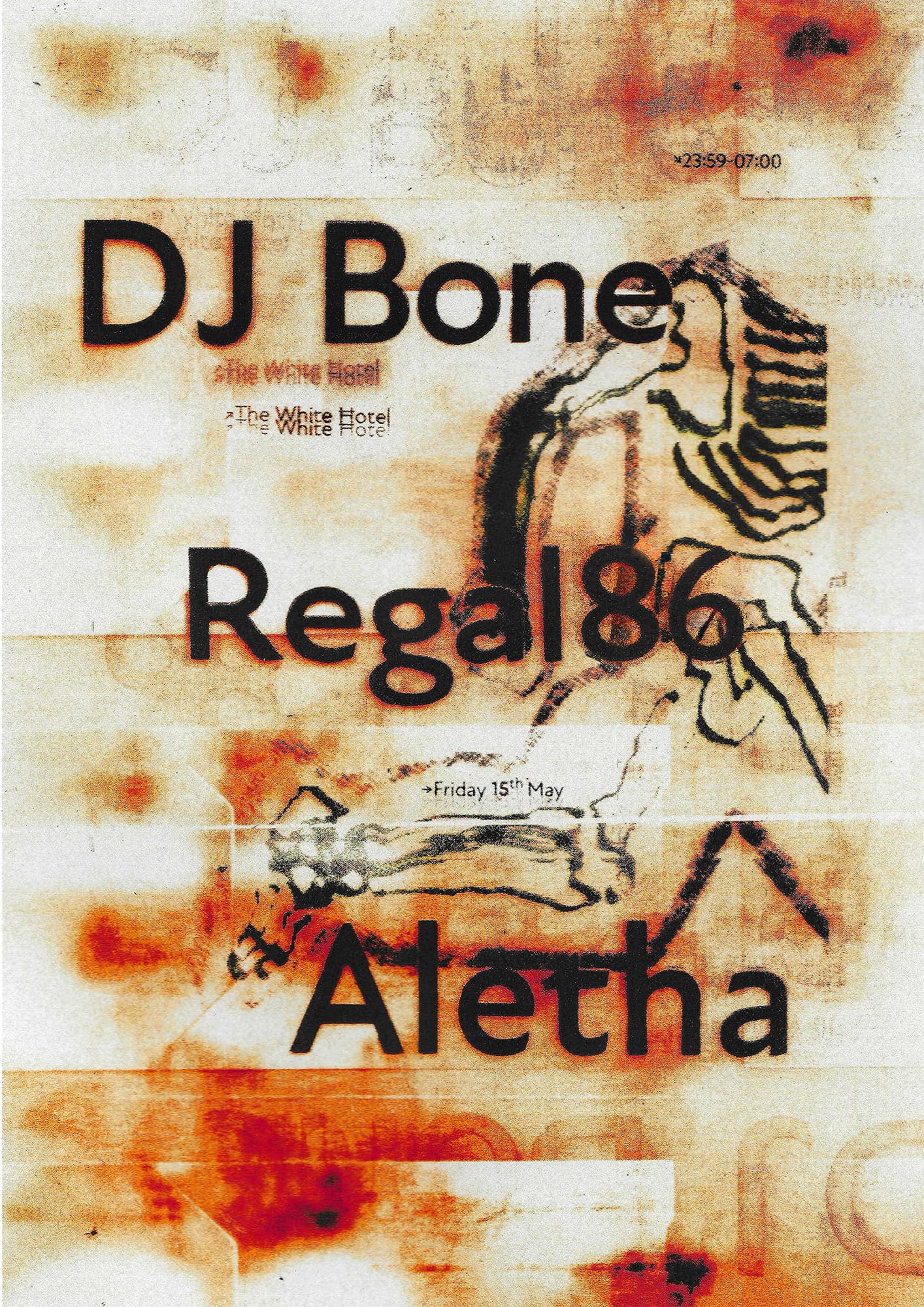 DJ Bone / Regal86 / Aletha at The White Hotel