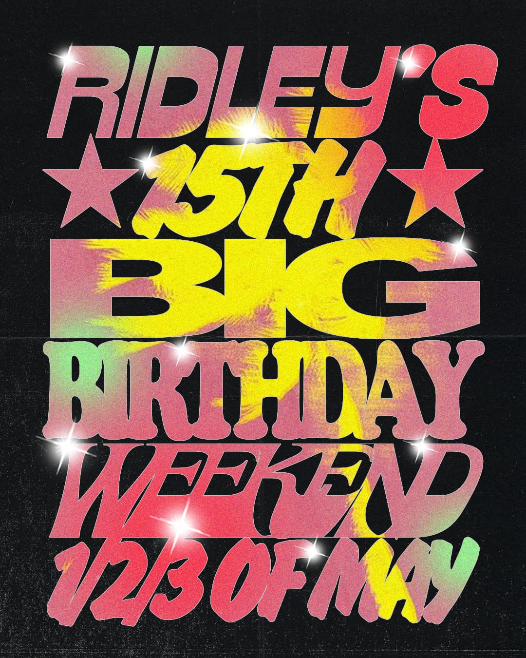 Ridley's Big 15th Birthday Weekend: STOMP at Ridley Road Market Bar