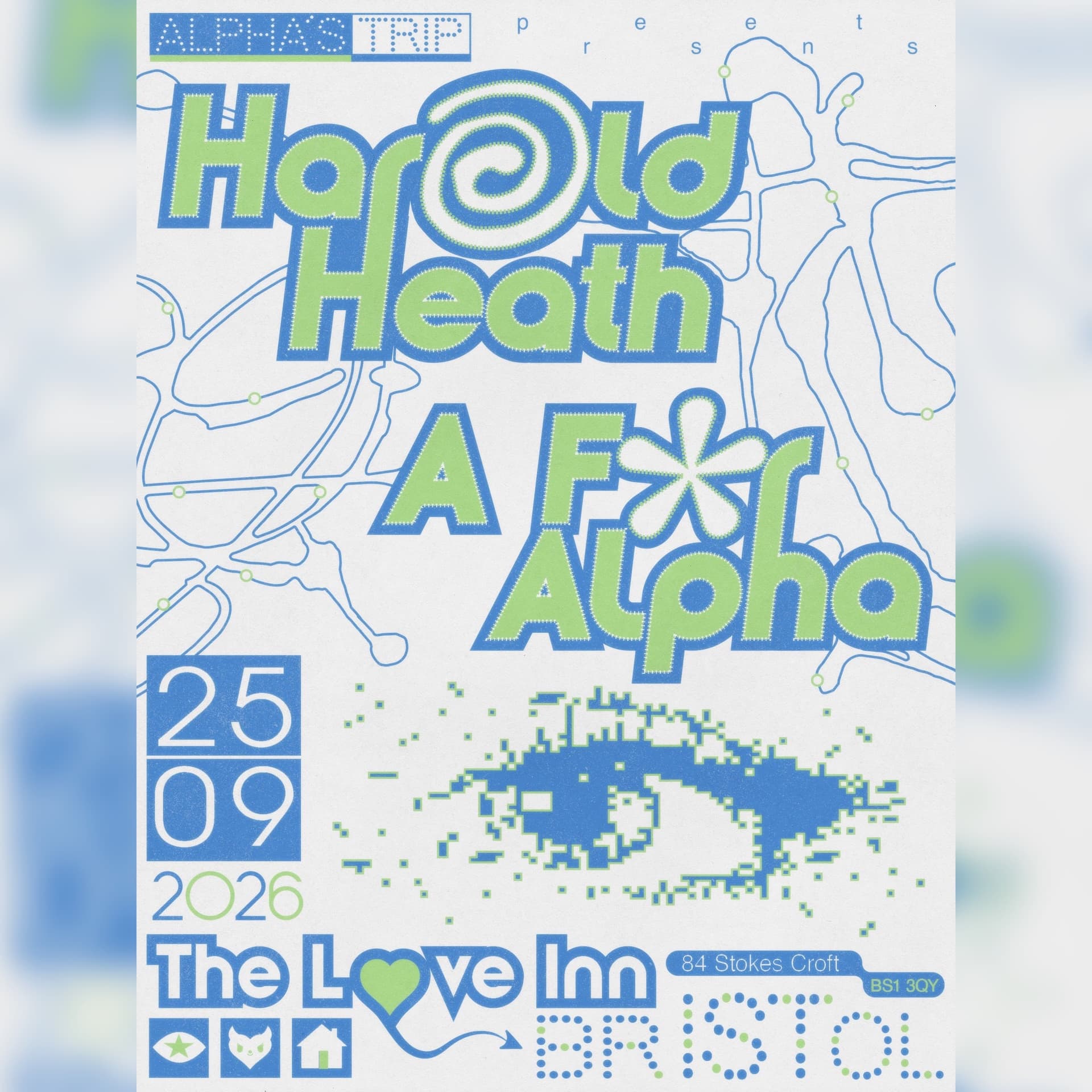 Alpha's Trip with Harold Heath & A For Alpha at The Love Inn