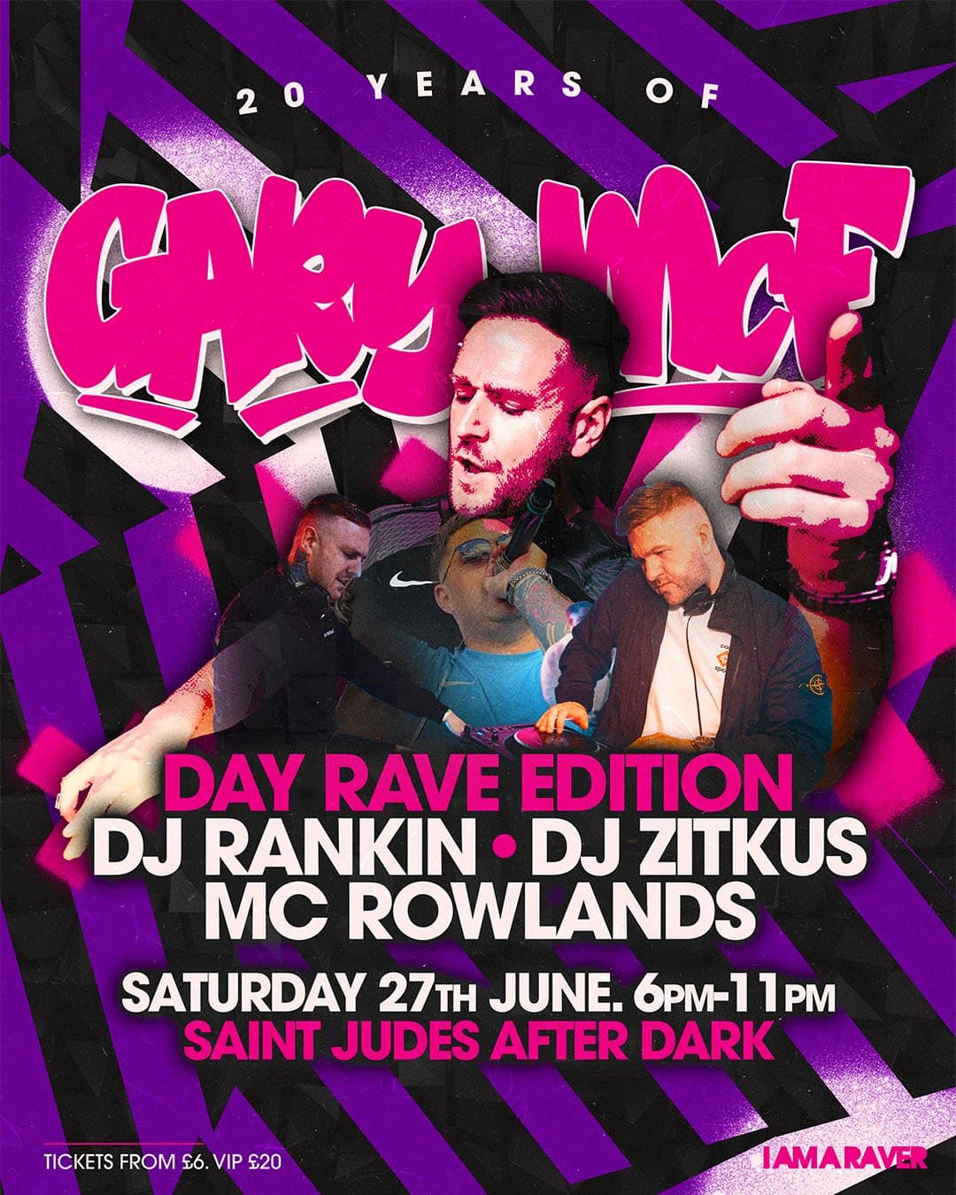 I Am A Raver - 20 Years of Gary McF at Saint Judes Glasgow