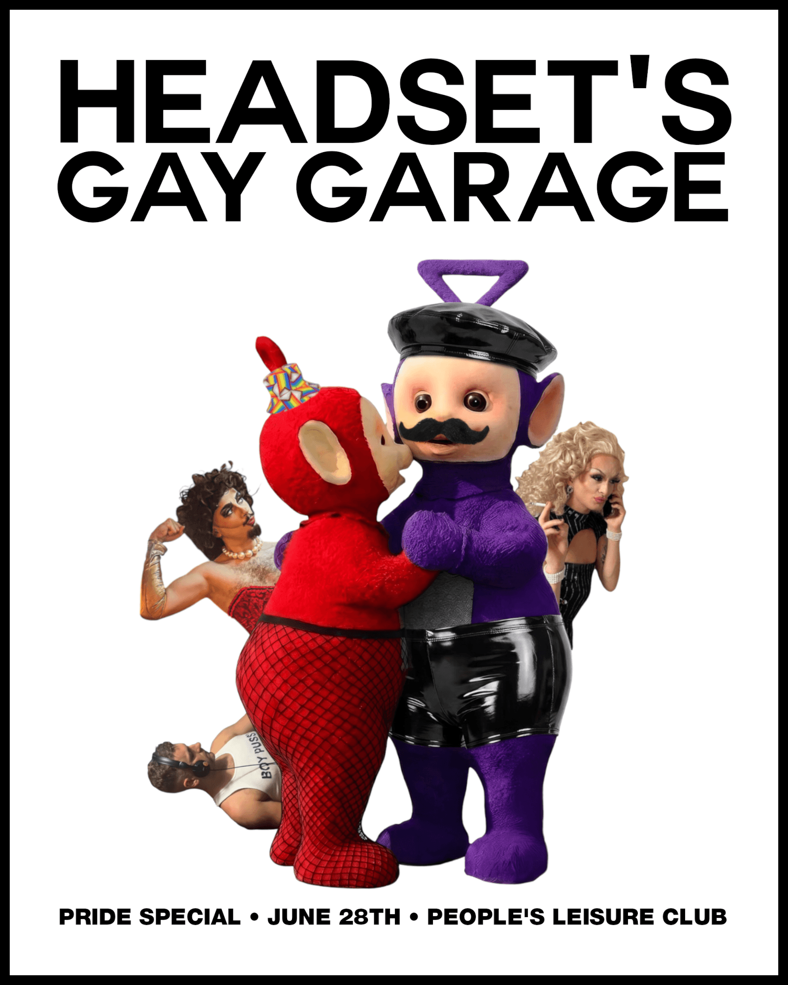 Headset's Gay Garage: Pride Special at People's Leisure Club