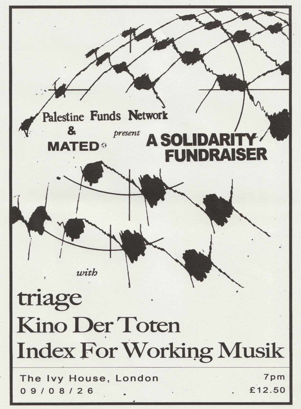 Palestine Funds Network x MATED at Ivy House