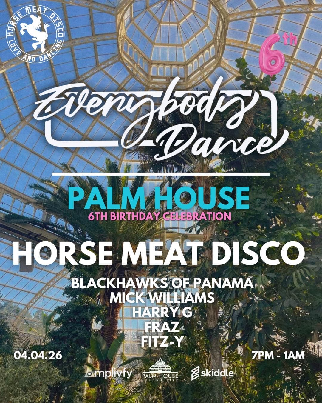 Everybody Dance presents: Horse Meat Disco at Palm House