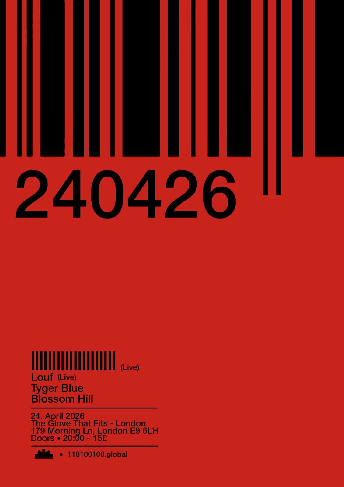 |||||||||||||||||||| (live) in London - EU2026 tour at The Glove That Fits