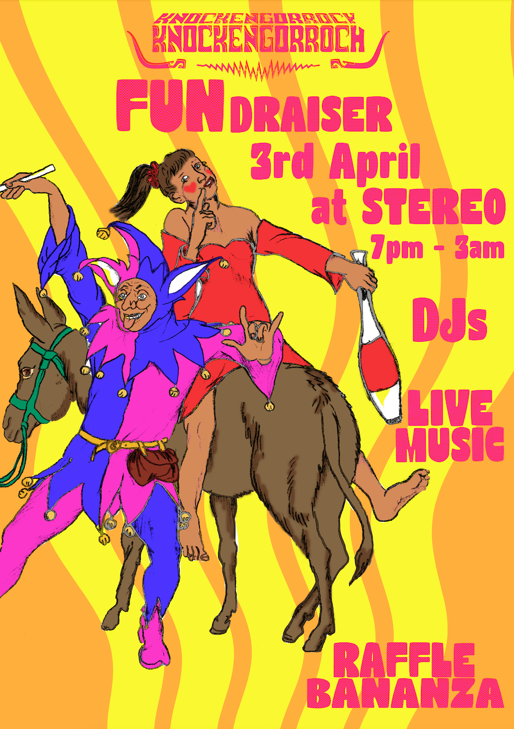 Knockengorroch FUNdraiser at Stereo