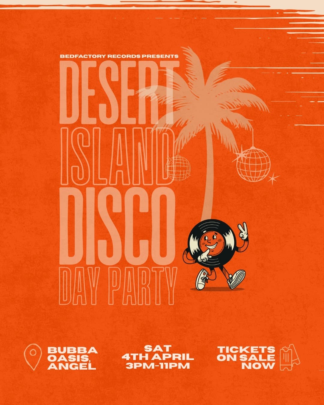 Bedfactory Records presents Desert Island Disco at Bubba Oasis, Islington