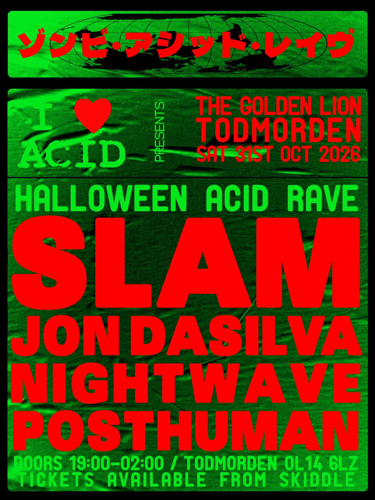 I Love Acid at The Golden Lion