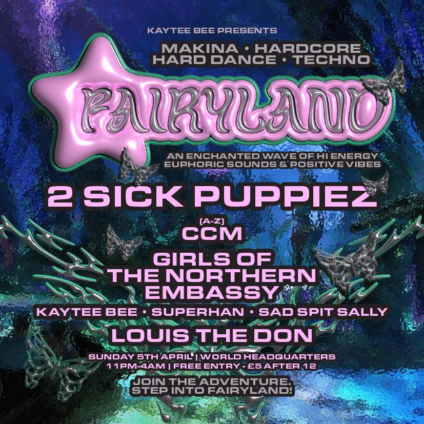Kaytee Bee presents Fairyland - Free Party at World Headquarters