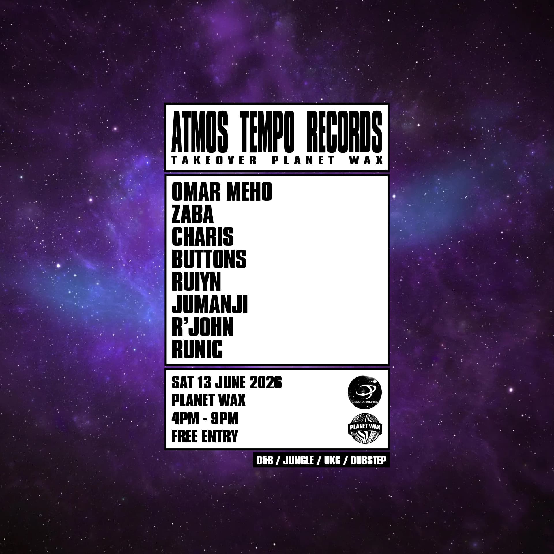 ATMOS TEMPO RECORDS at Planet Wax