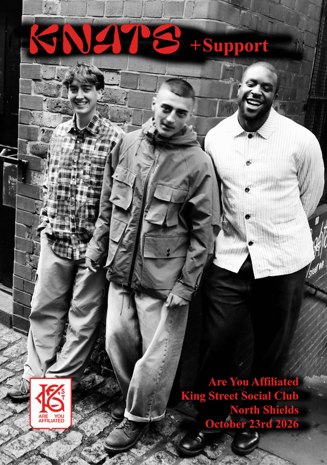 Knats + Support at King Street Social Club