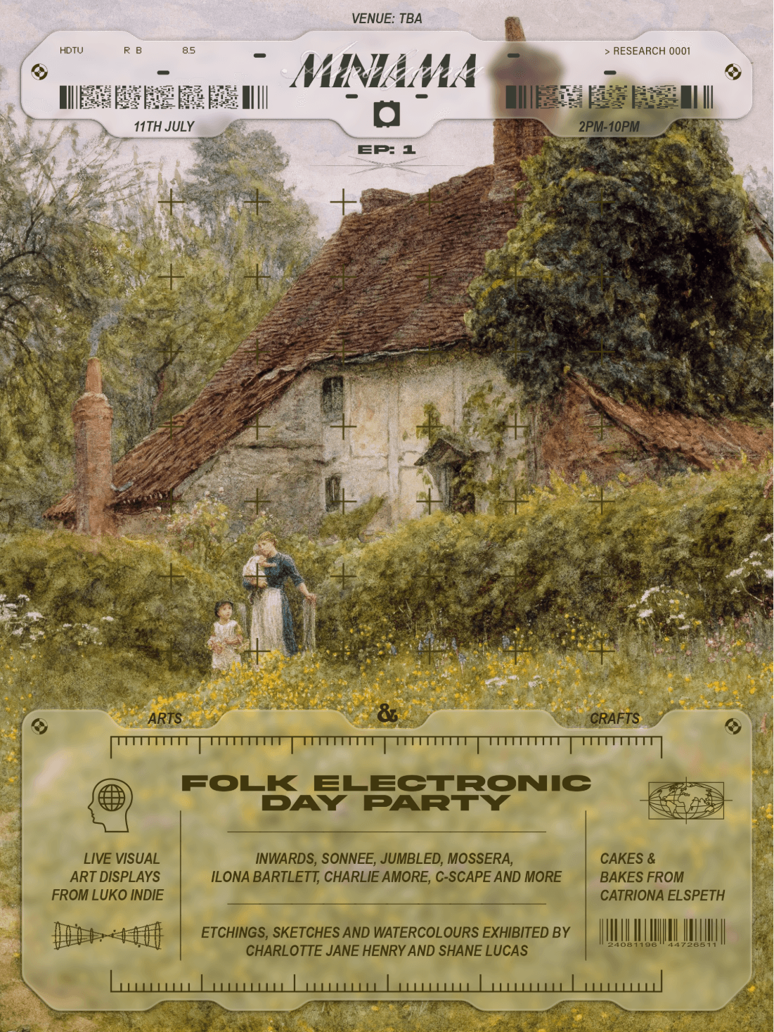 Folk Electronic Day Party (with Inwards, Sonnee, Jumbled…) at renae