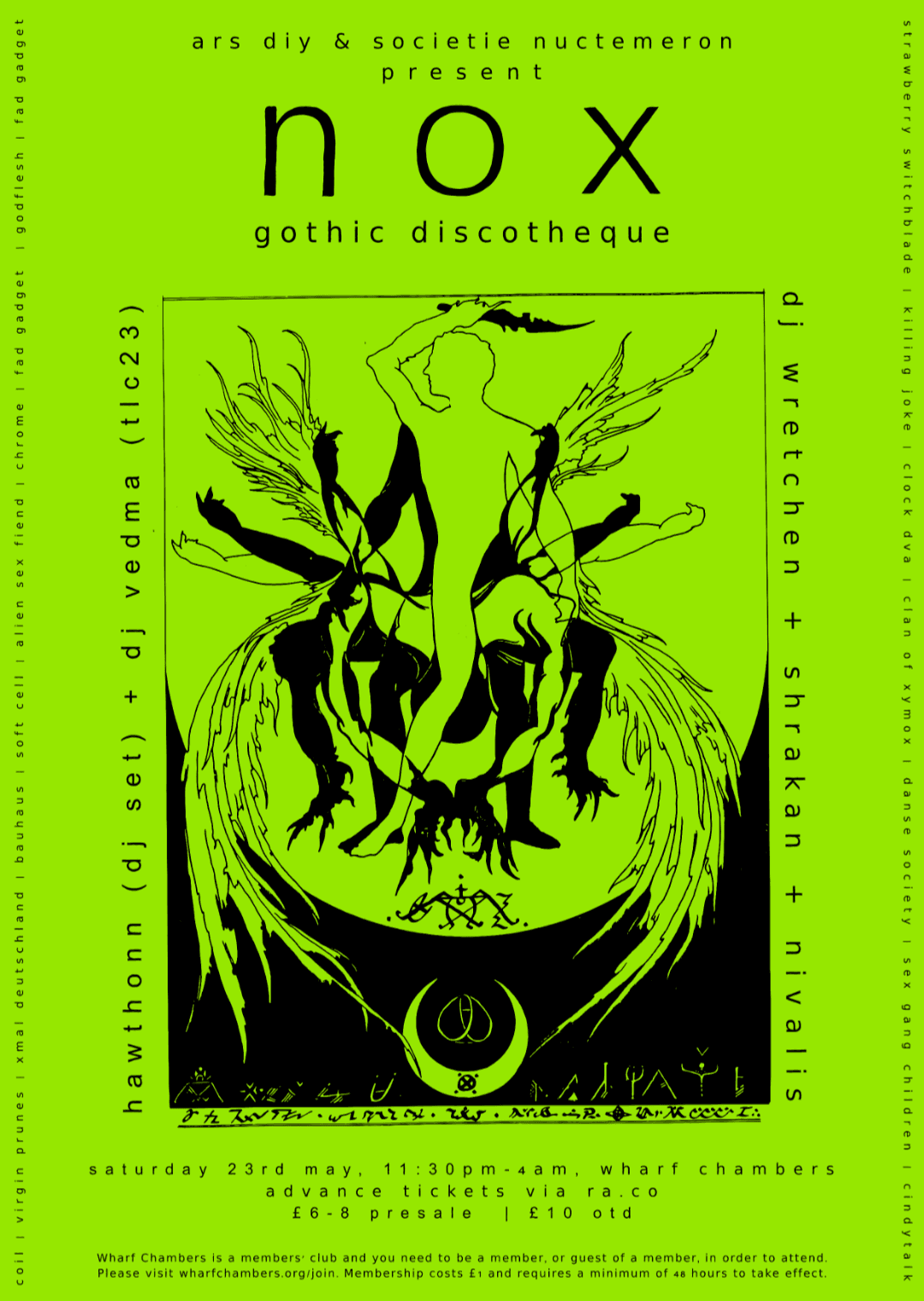 NOX V at Wharf Chambers