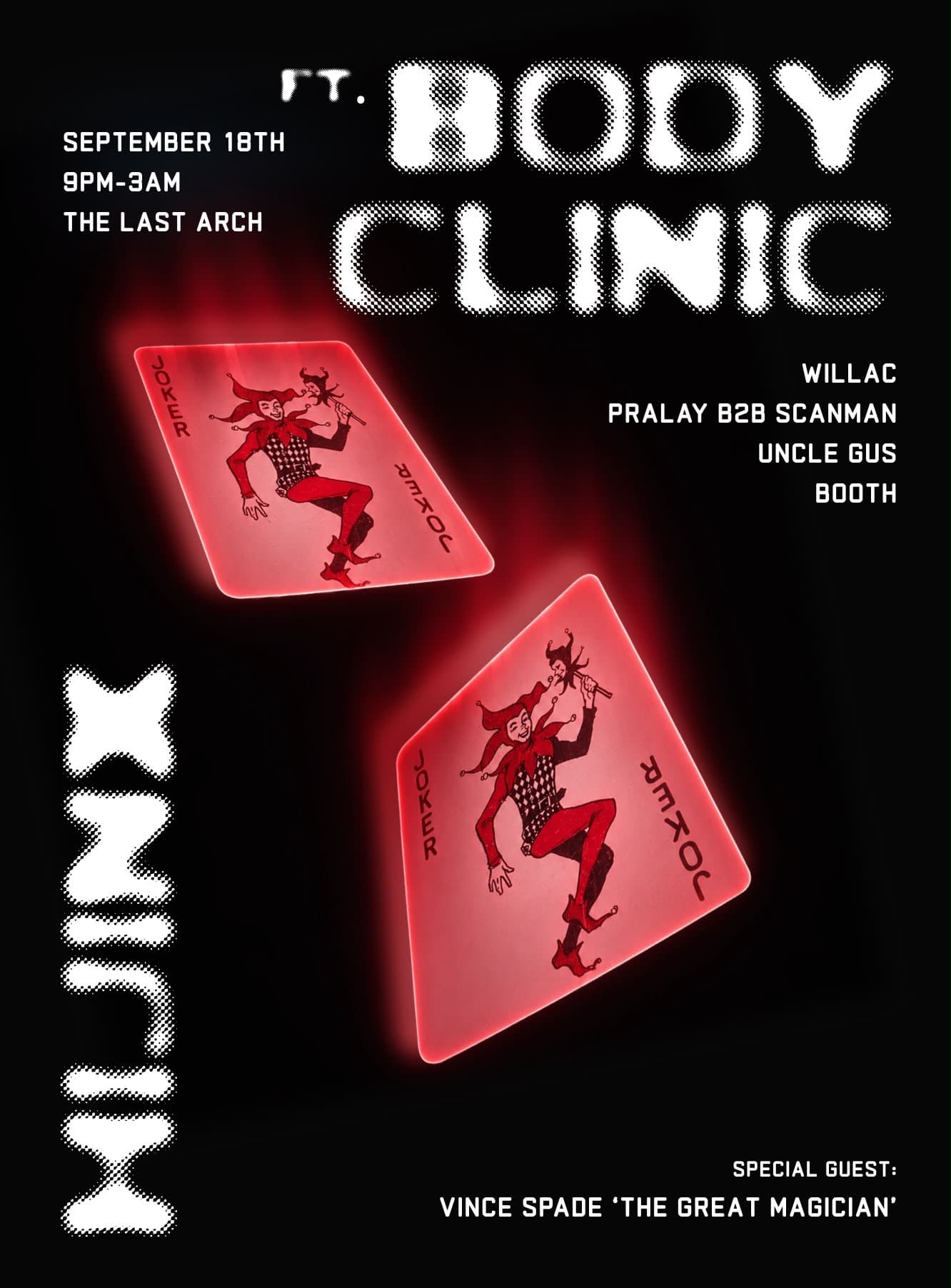 HIJINX: Body Clinic at Last Arch
