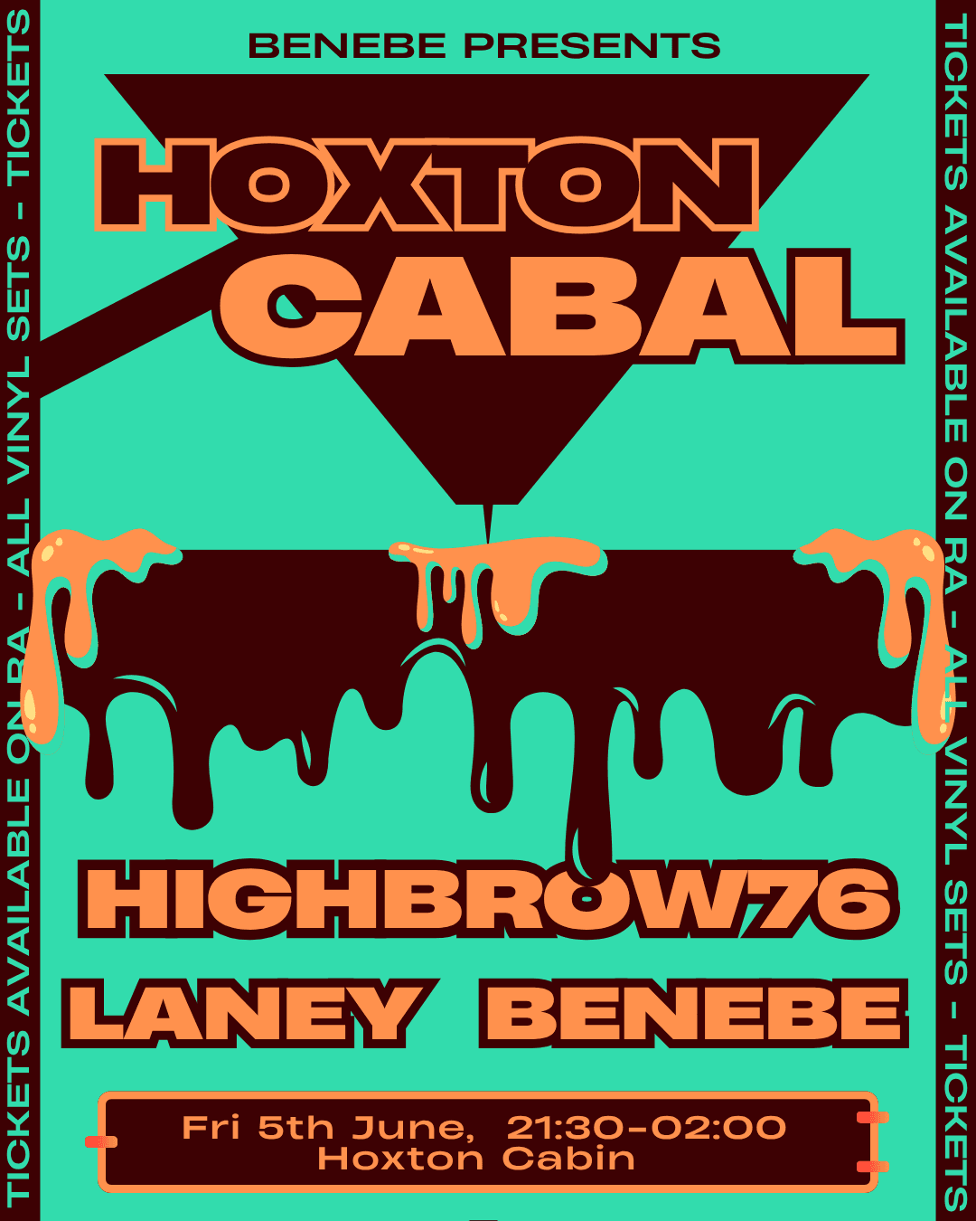 Hoxton Cabal: HIGHBROW76, Laney, Benebe (vinyl only)
