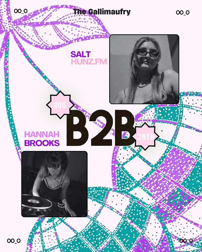 Hannah Brooks B2B Salt at The Gallimaufry