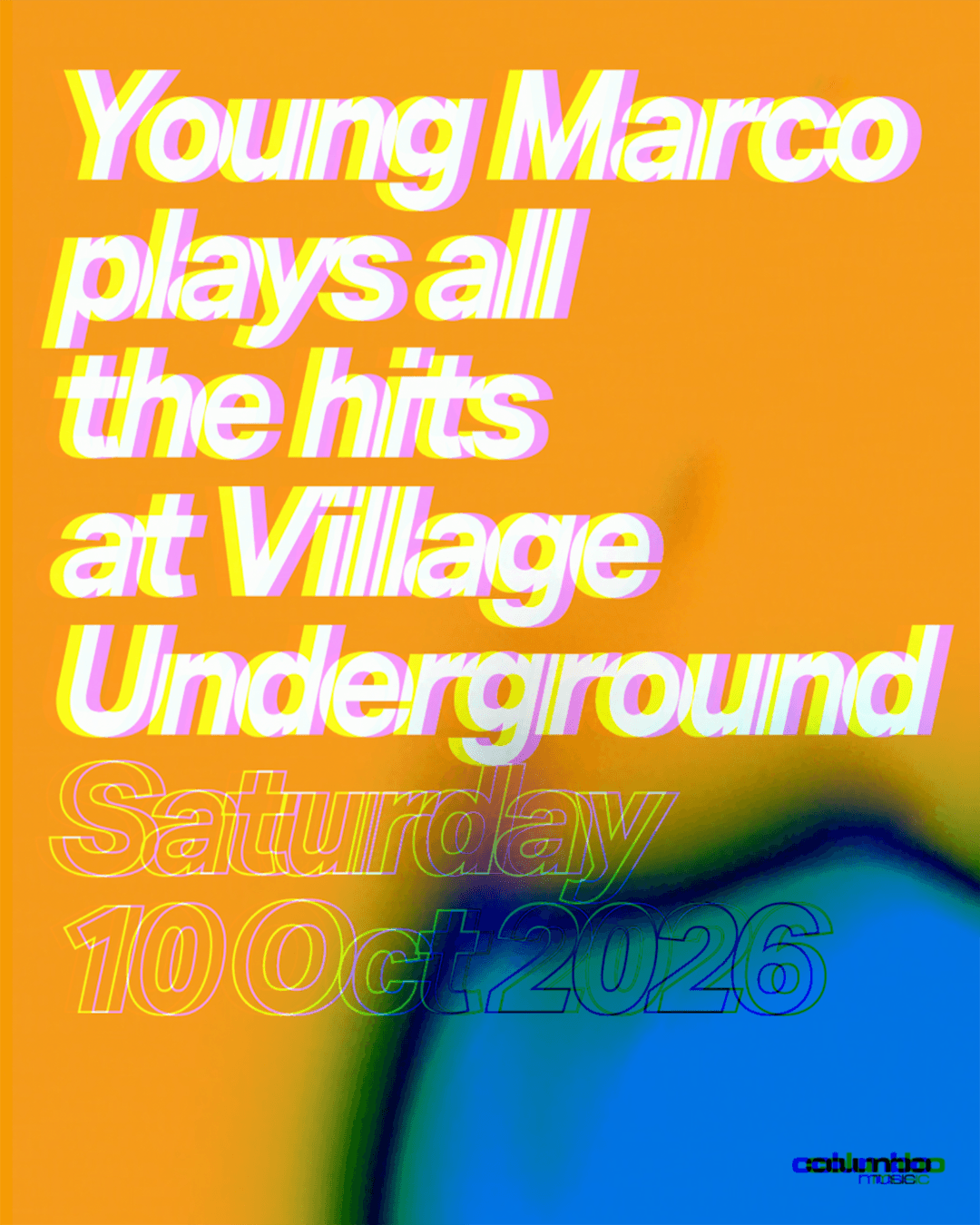 Young Marco plays all the hits at Village Underground at Village Underground