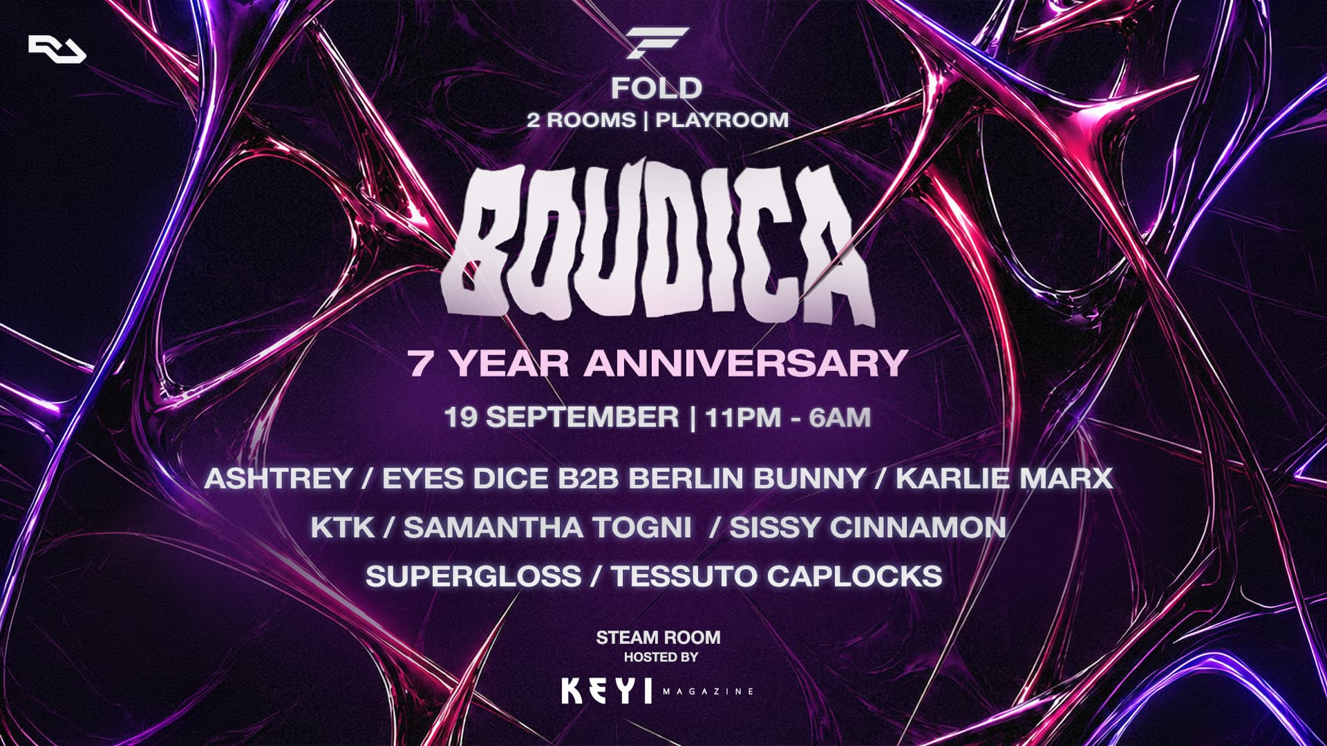 Boudica 7 Year Anniversary at FOLD