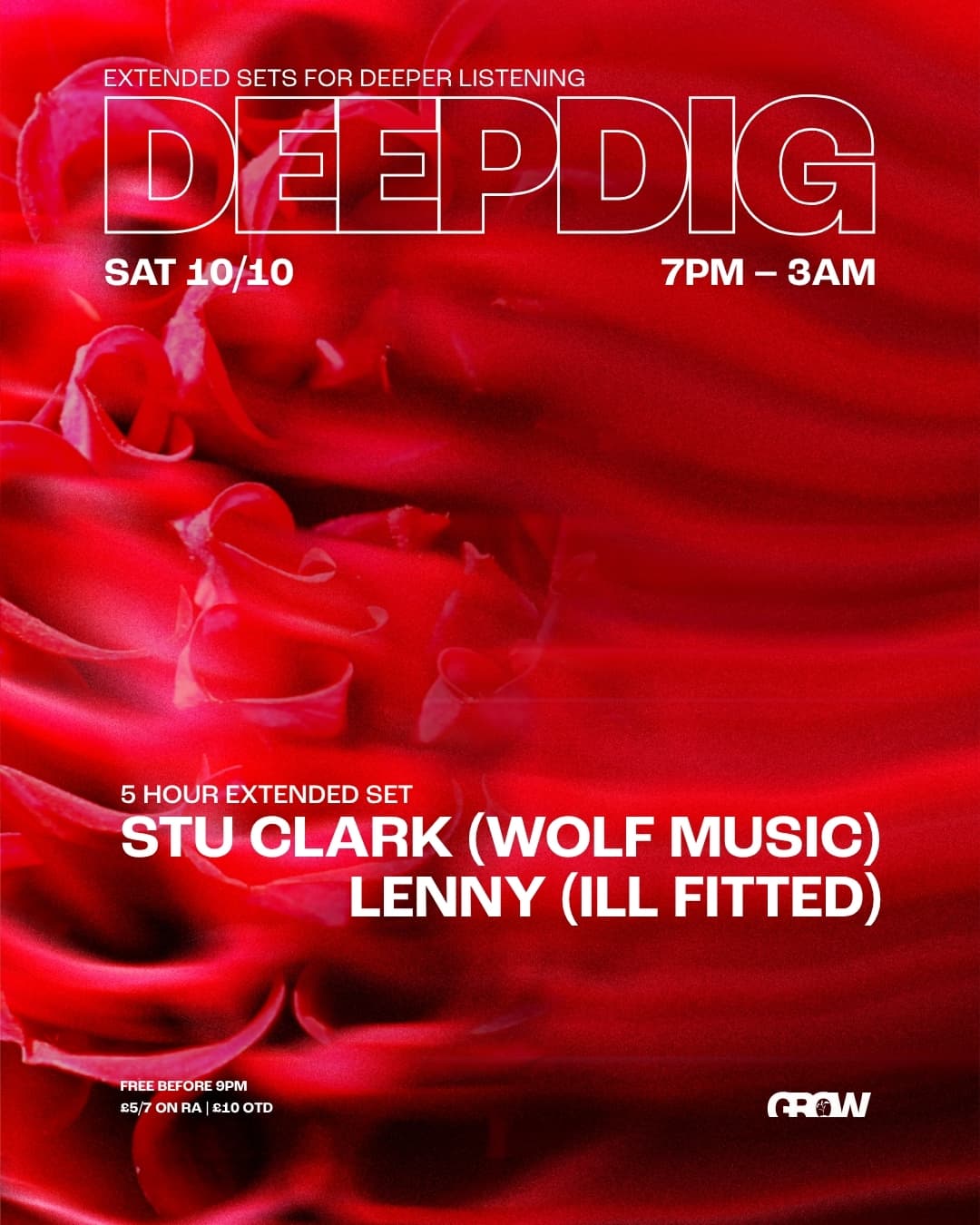 DeepDig; Stu Clark (Wolf Music) // Lenny at The Grow
