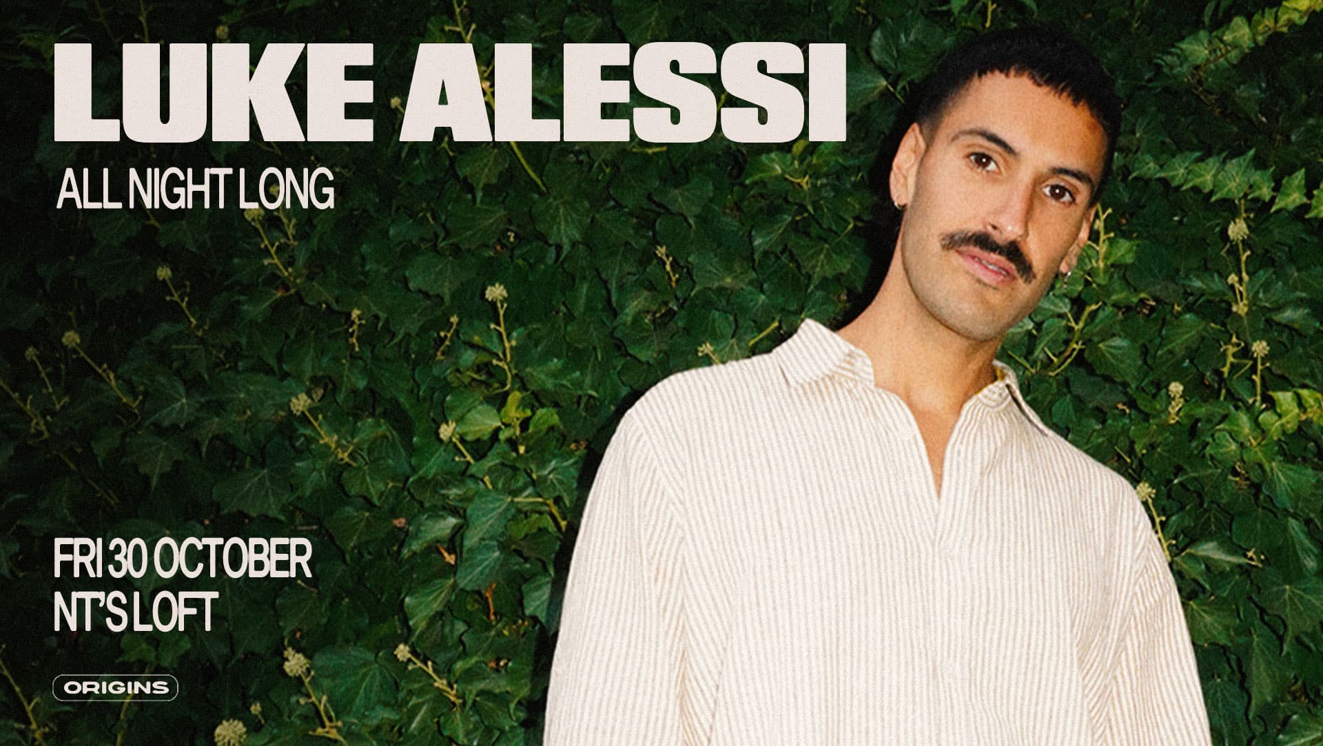 Origins: Luke Alessi (All Night Long) at Night Tales Loft