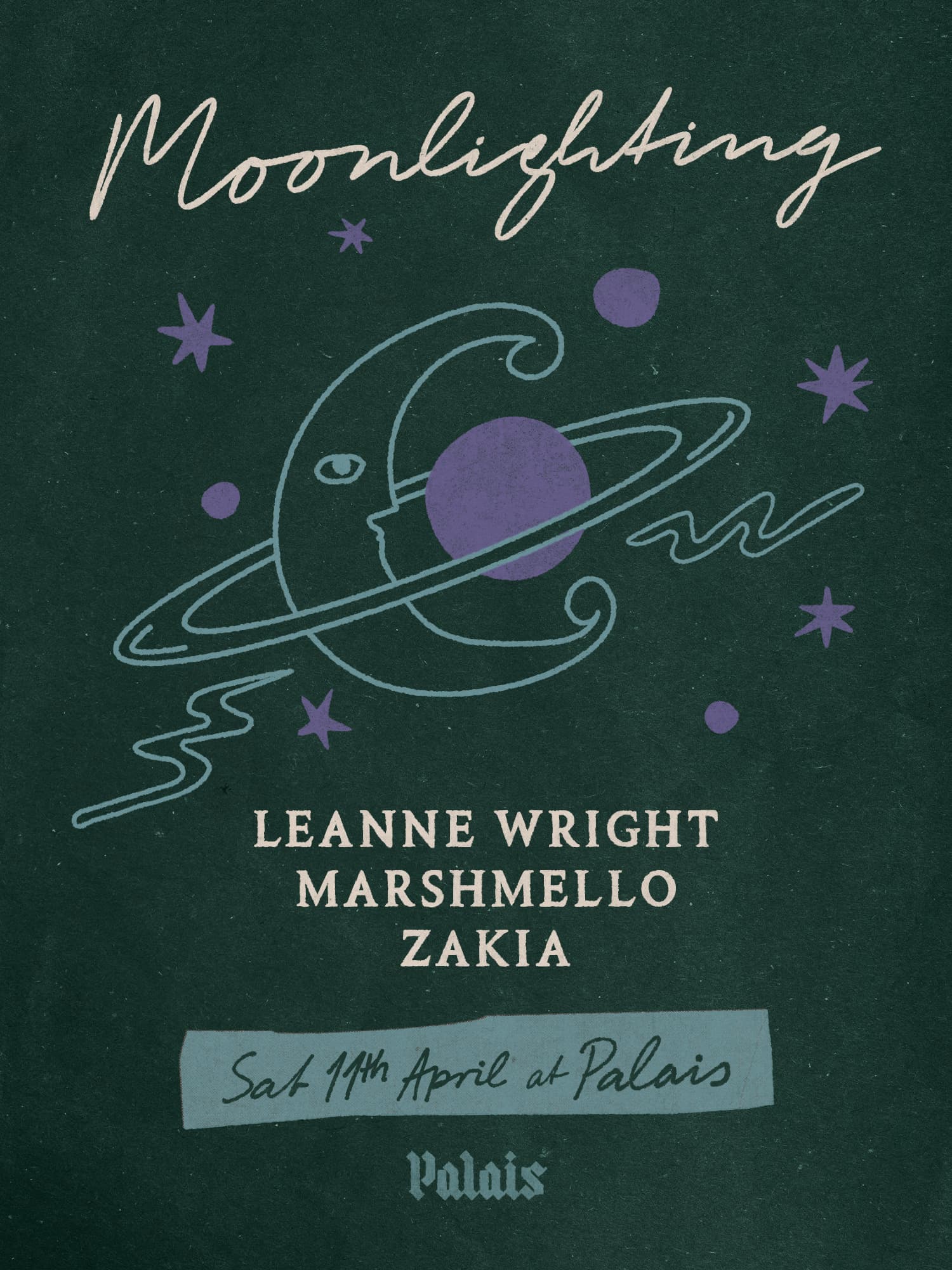 Palais: Moonlighting (All Night Long) at Palais