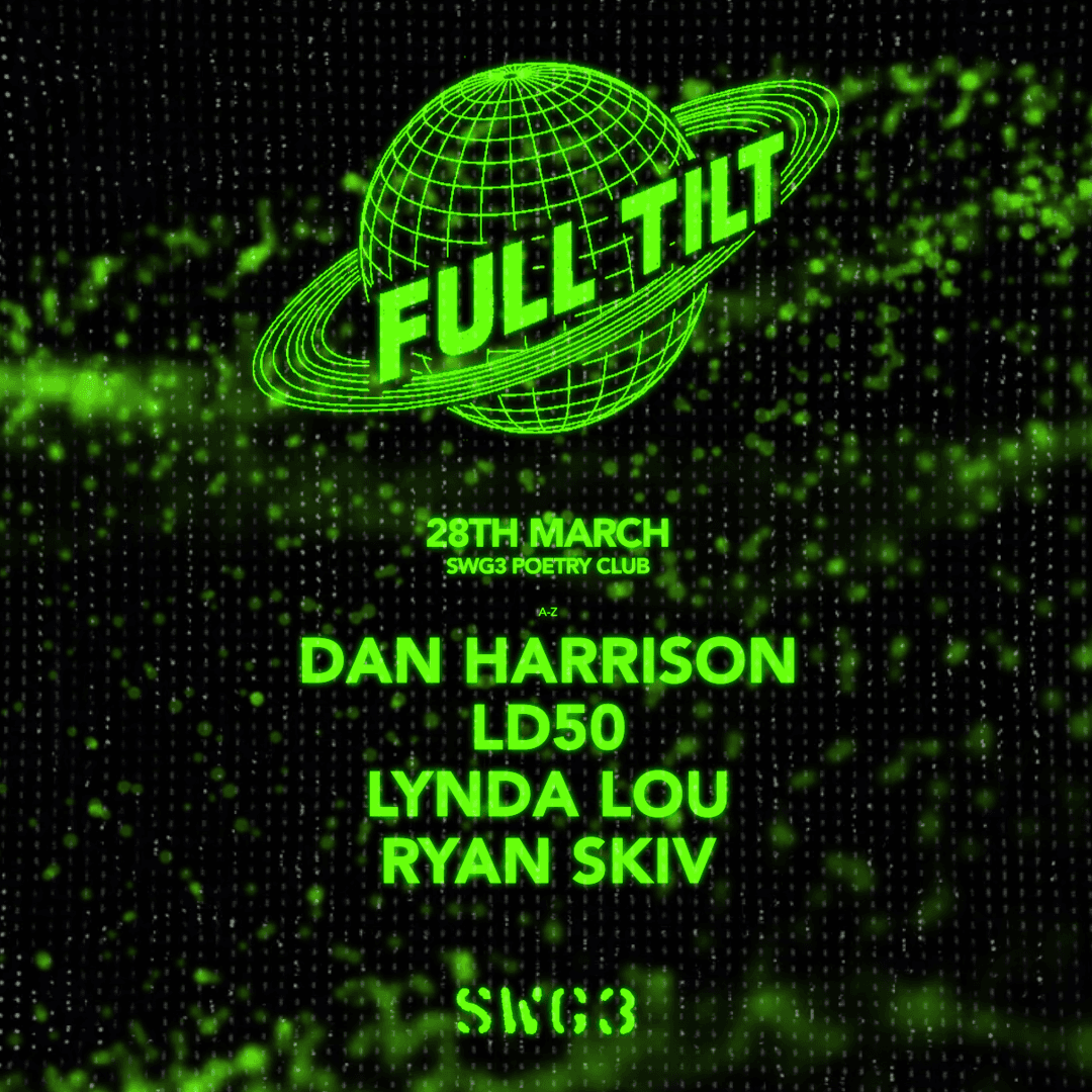 FULL TILT at Poetry Club