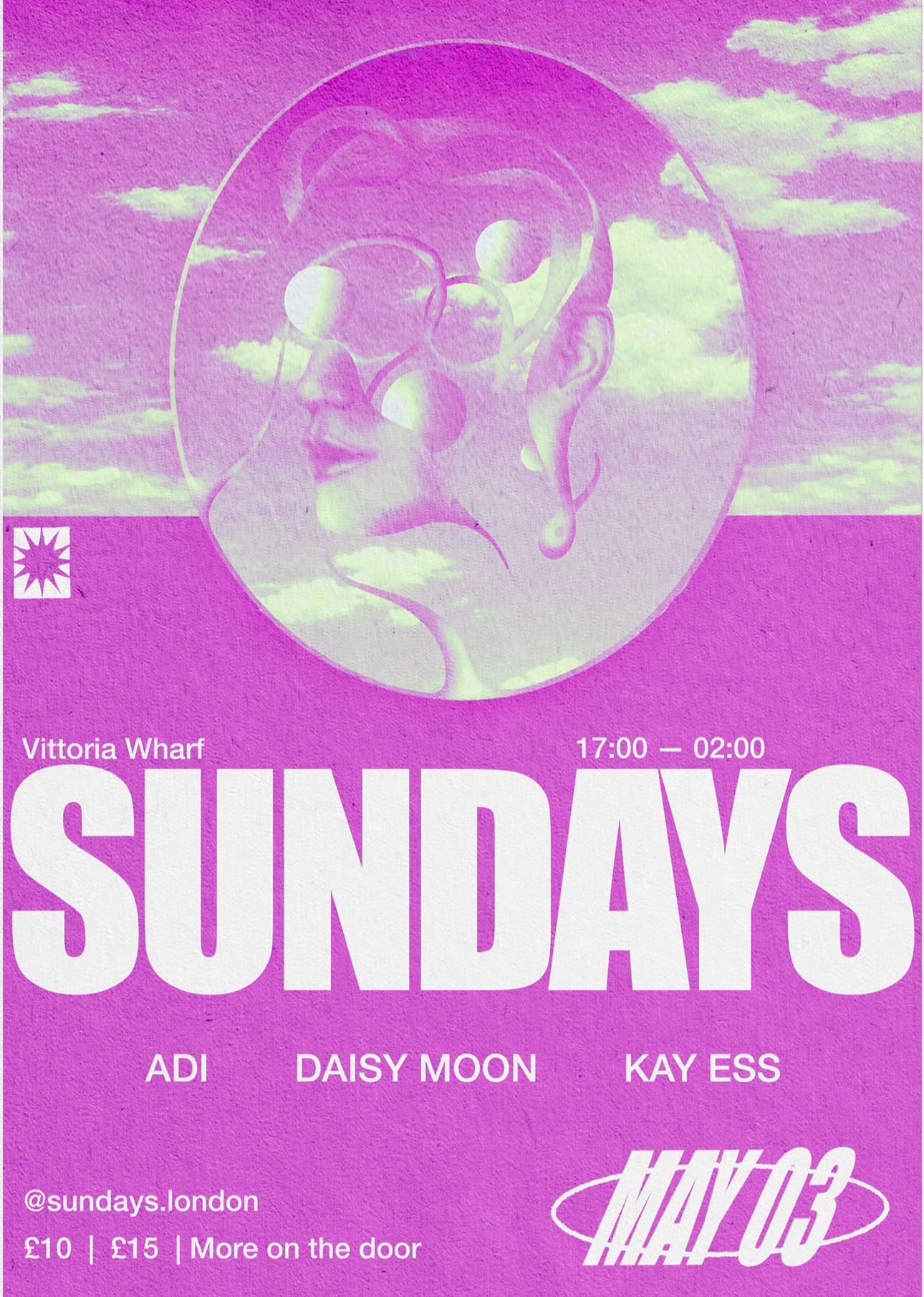 Sundays - Adi & Daisy Moon at Vittoria Wharf Studio
