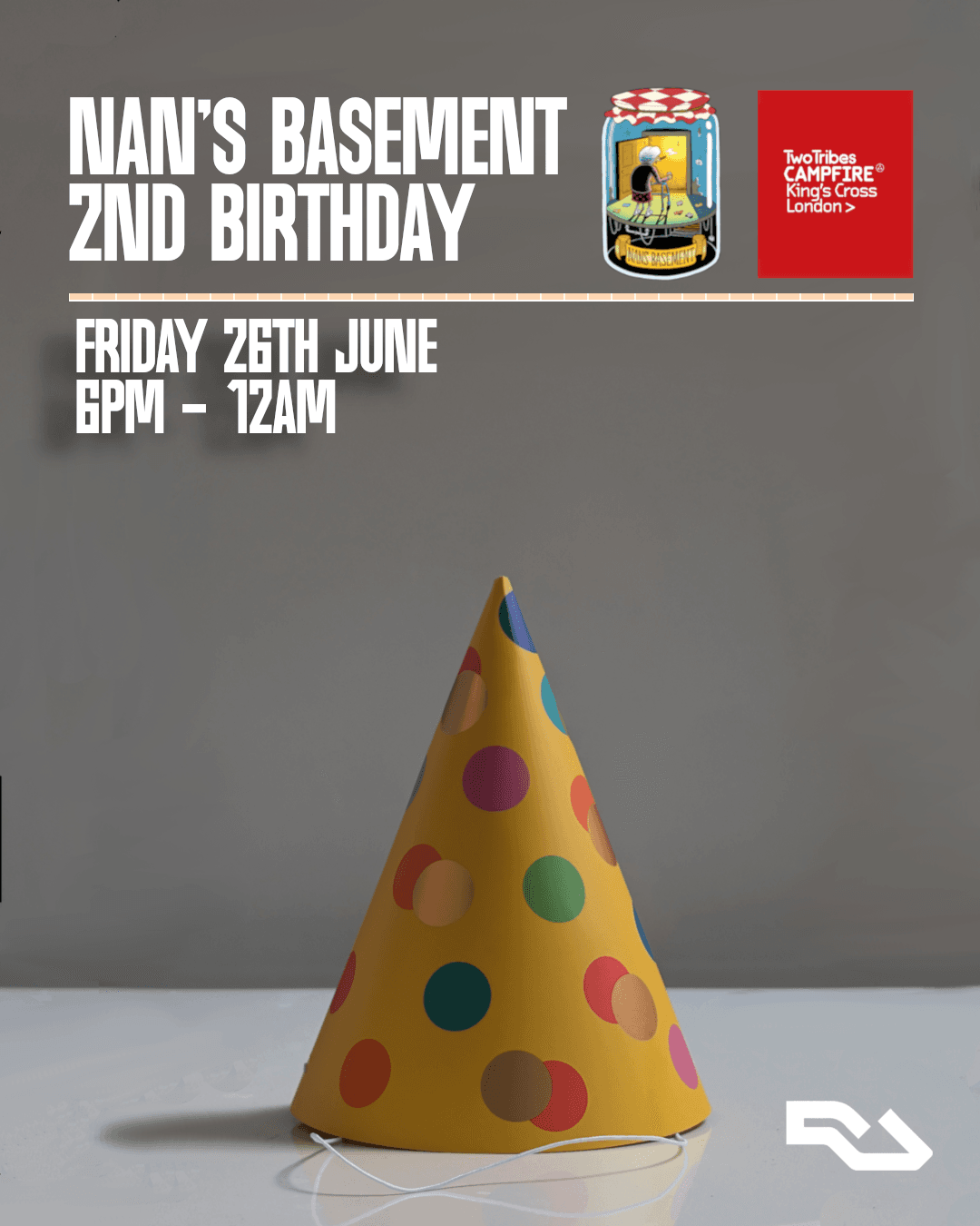 Nan's Basement 2nd Birthday: Better with Age at Campfire [Two Tribes]