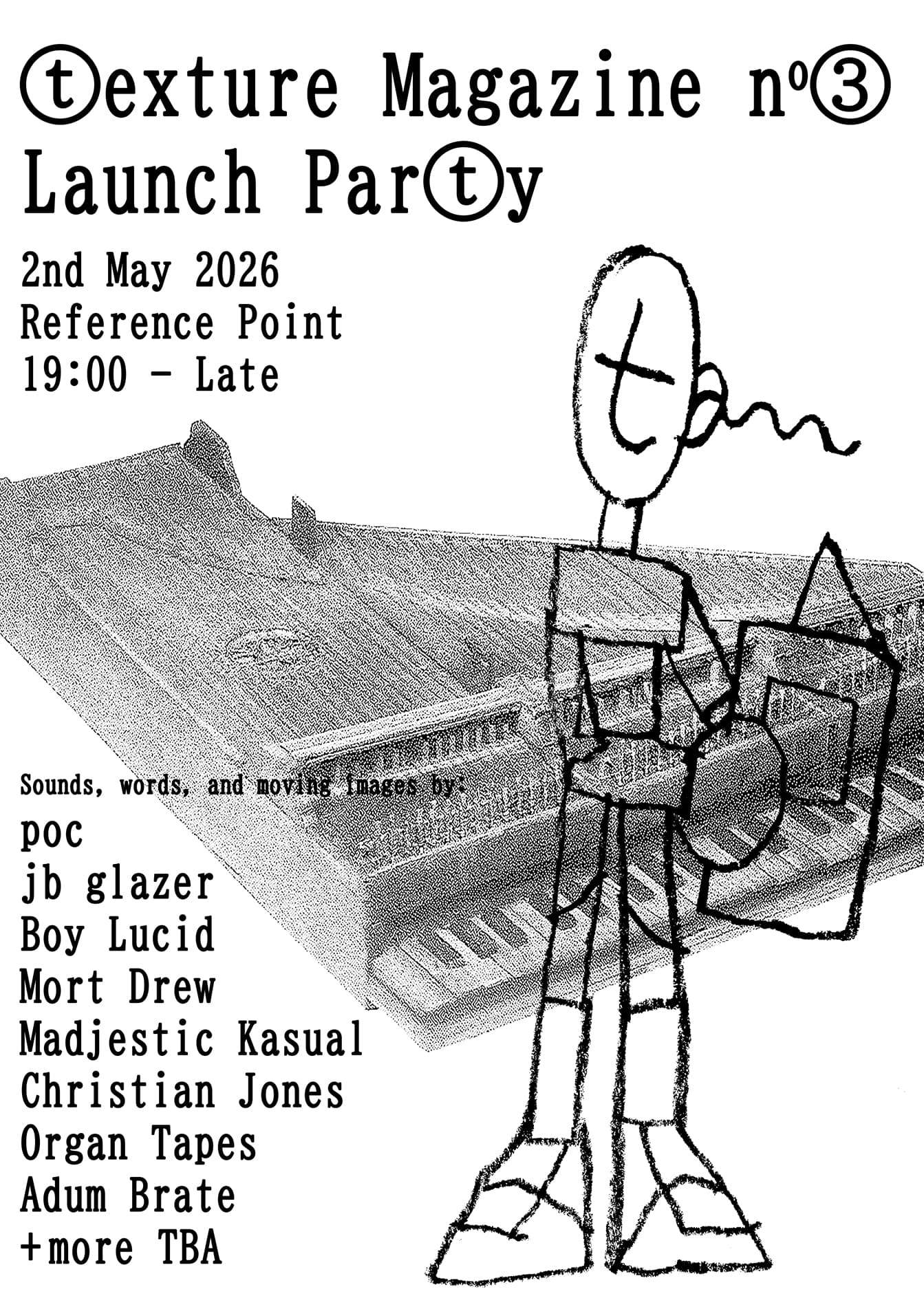 Texture Magazine no.3 ~ Launch Party at Reference Point