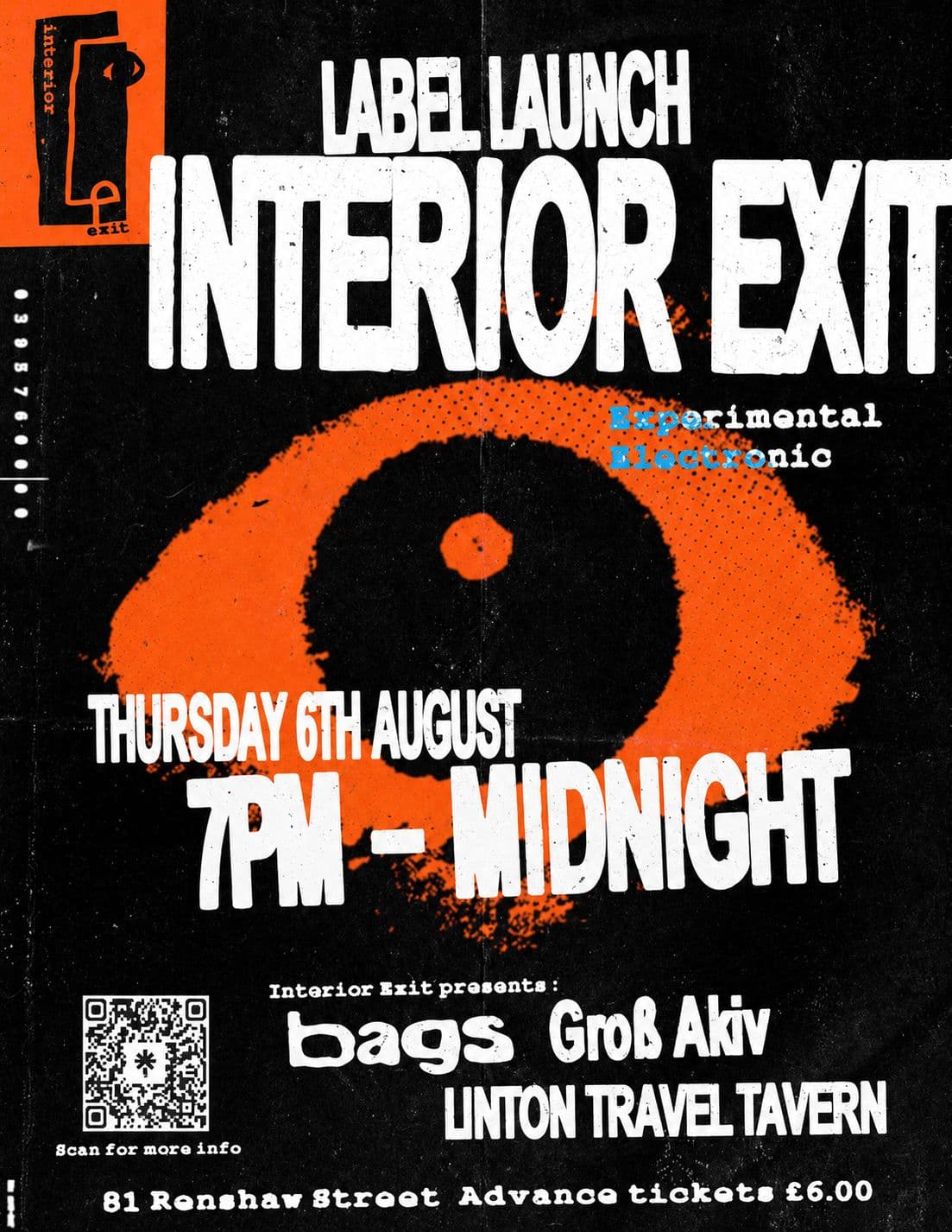 Interior Exit Label Launch Show