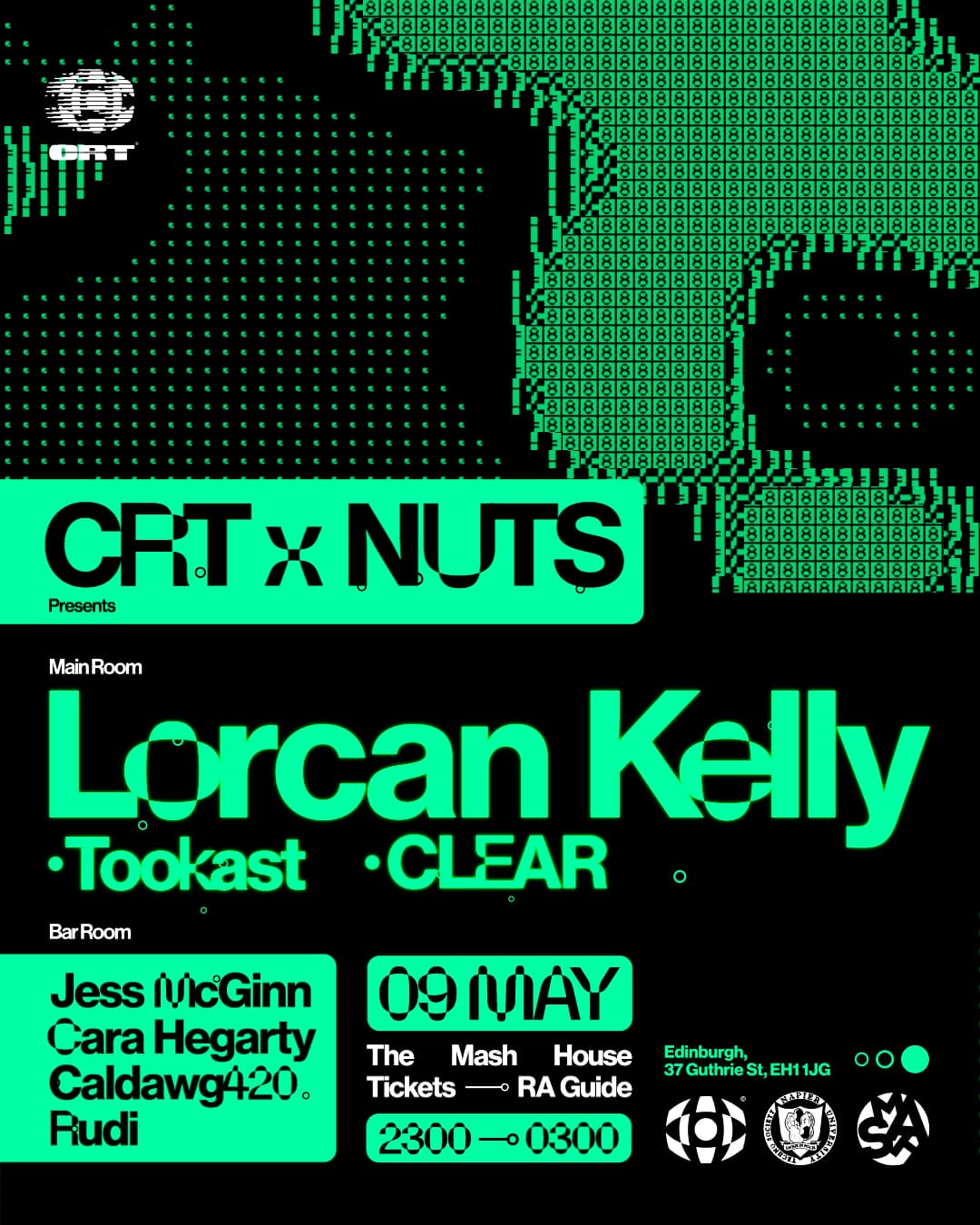 CRT x NUTS presents Lorcan Kelly at The Mash House