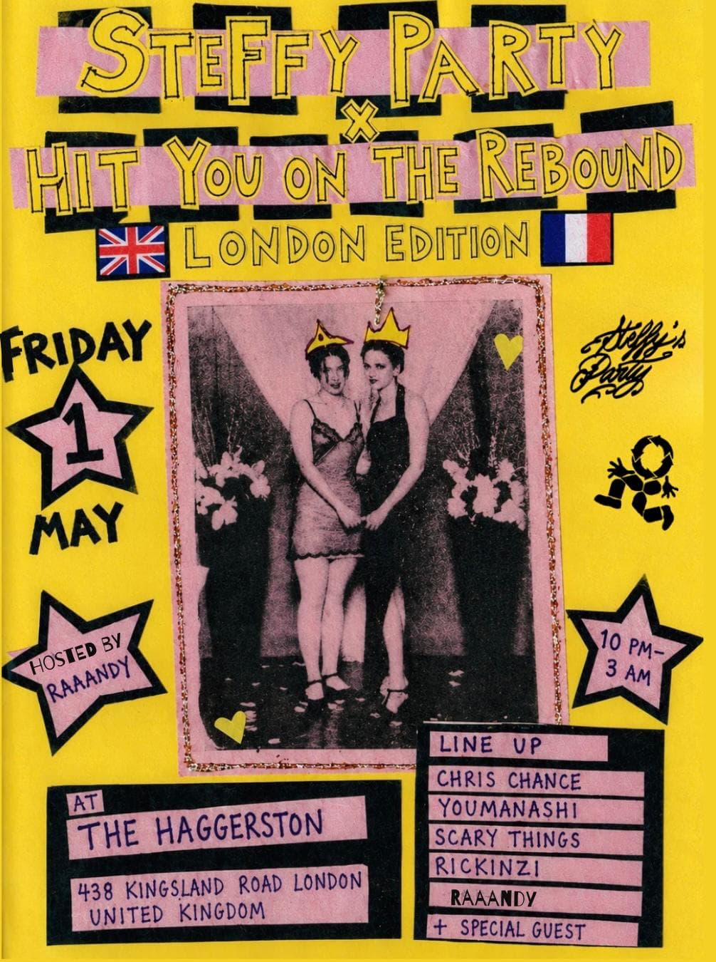 Hit You on the Rebound x Steffy's Party at The Haggerston