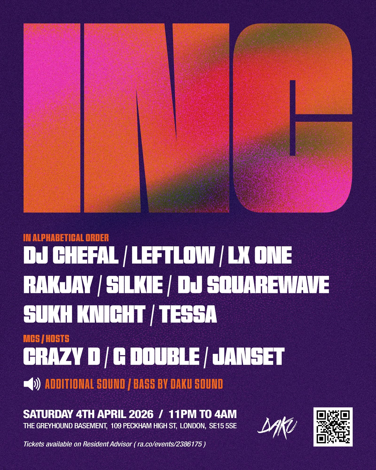 INC #1 at The Greyhound