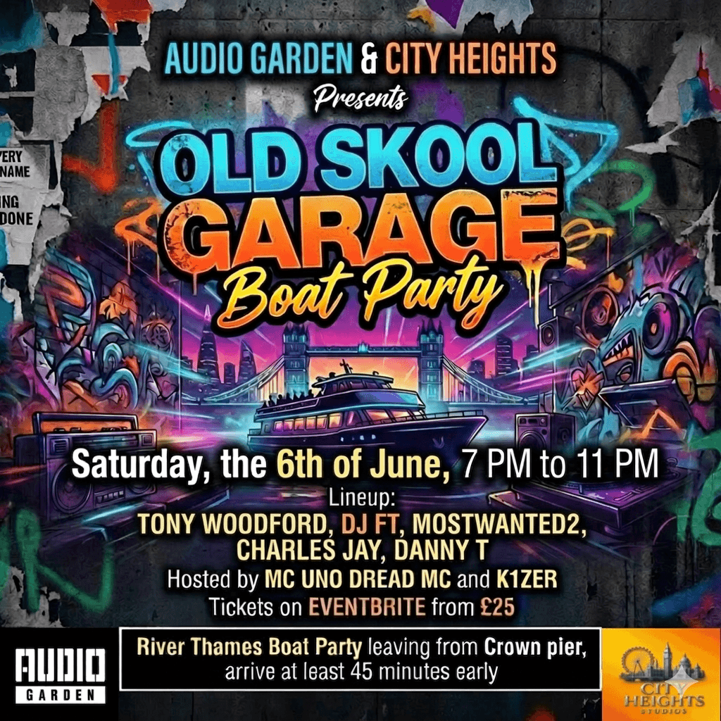 Old Skool Grage Boat Party at The River Thames