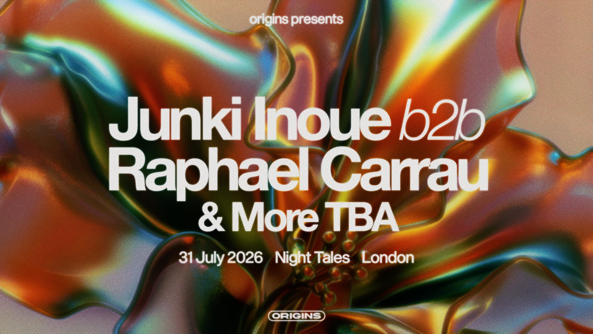 Origins: Junki Inoue & Raphael Carrau at Night Tales