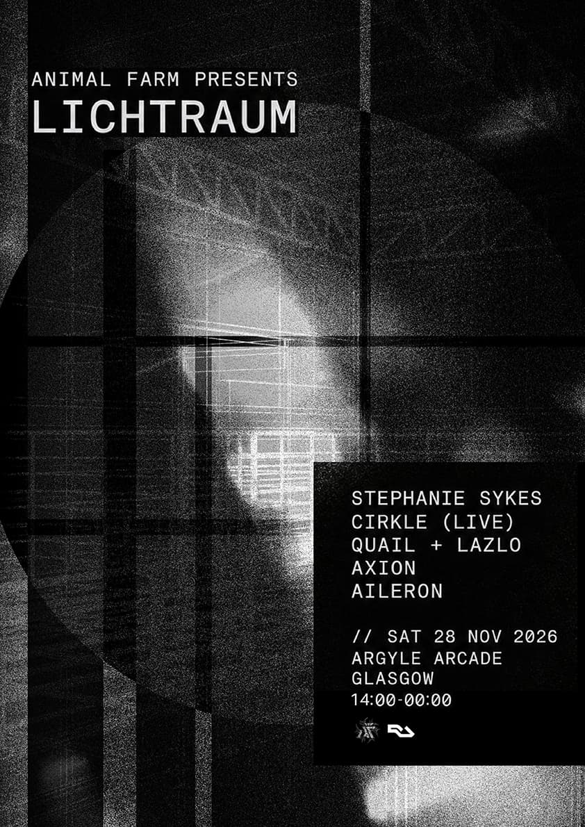 Animal Farm pres. LICHTRAUM: Stephanie Sykes - Cirkle (live) [10hr event]