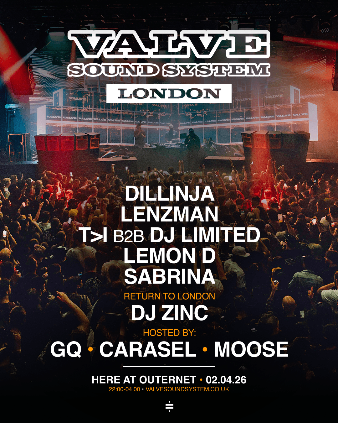 Valve Sound System London 2026 at HERE