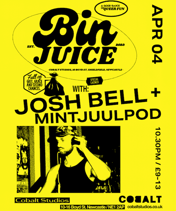 Bin Juice presents: Queer Rave with Josh Bell + MintJuulPod at Cobalt Studios