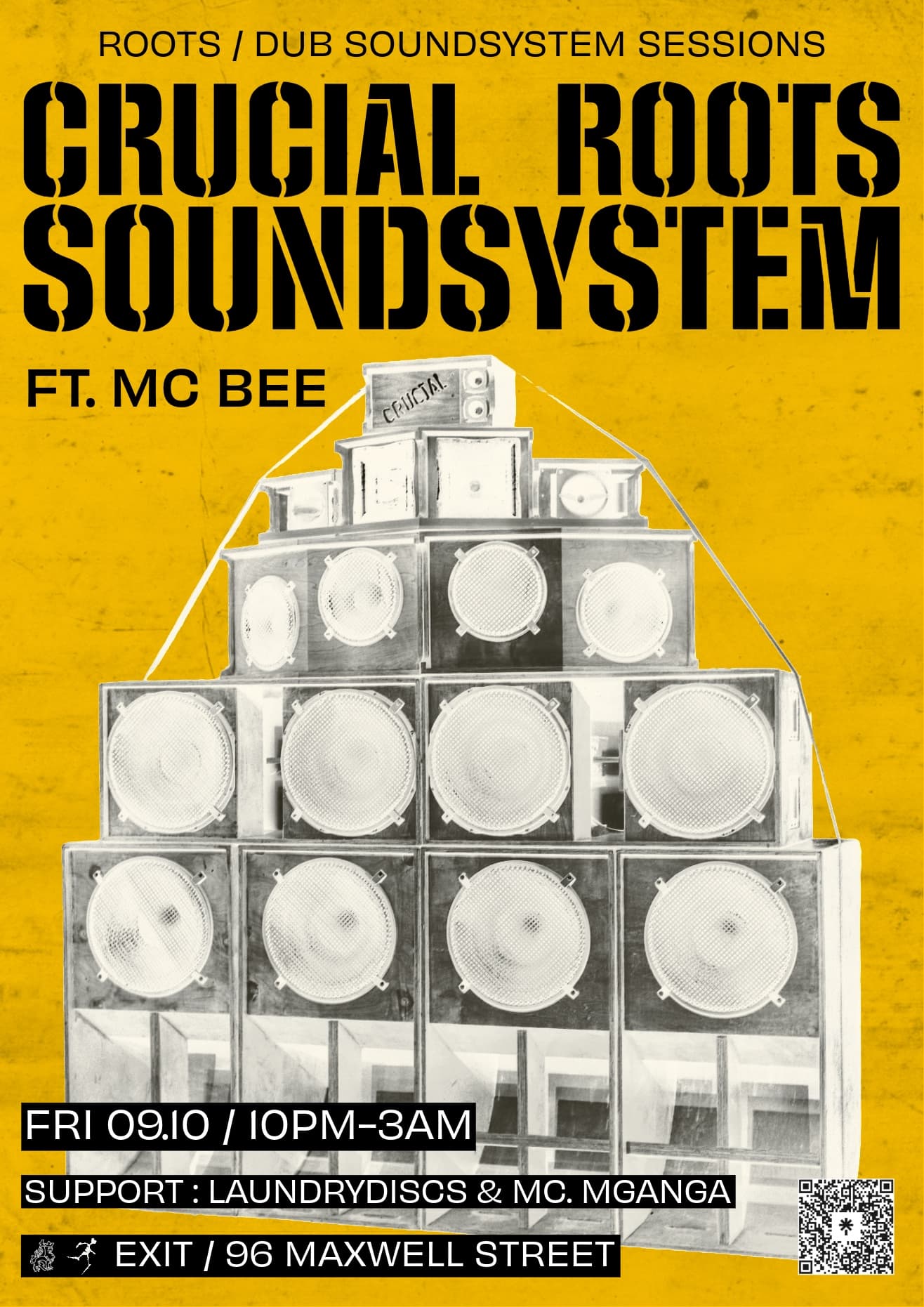 Crucial Roots Soundsystem at EXIT Glasgow