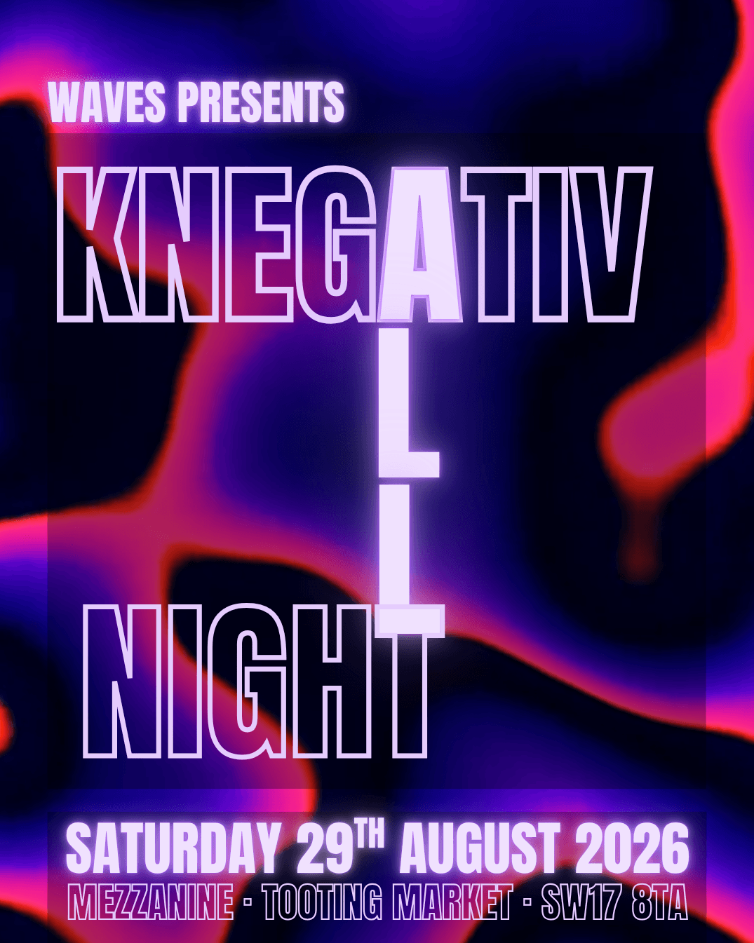 Knegativ all Night at Mezzanine - Tooting