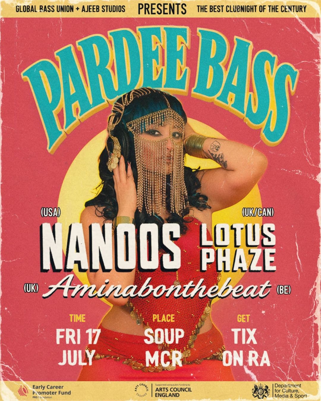 Pardee Bass presents: Nanoos at Soup MCR at SOUP