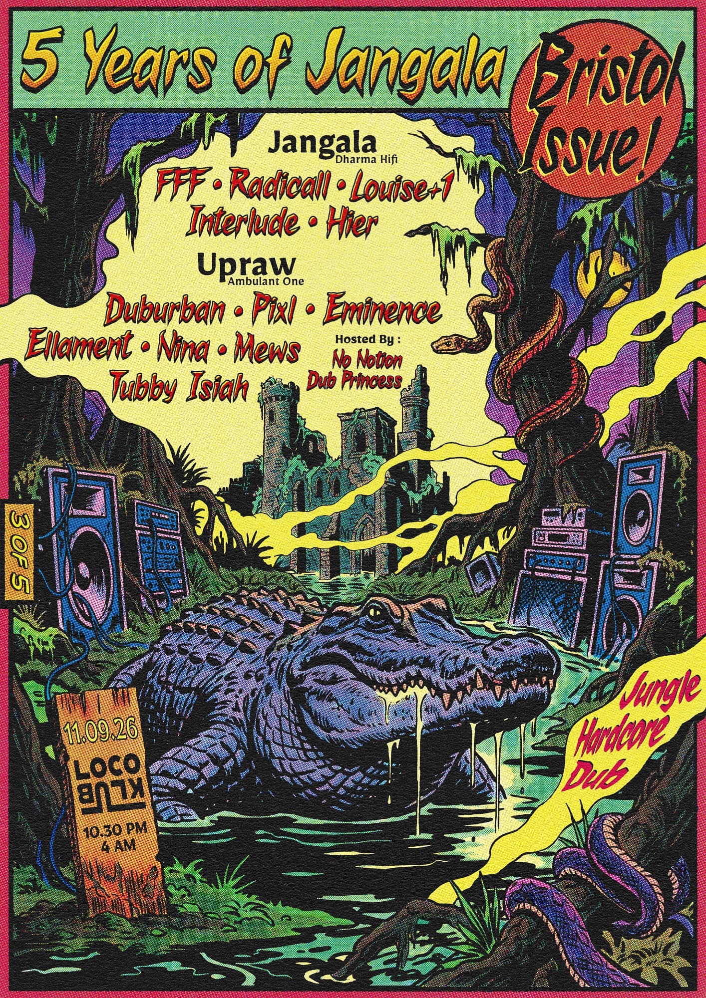 5 Years Of Jangala: Bristol Issue at The Loco Klub