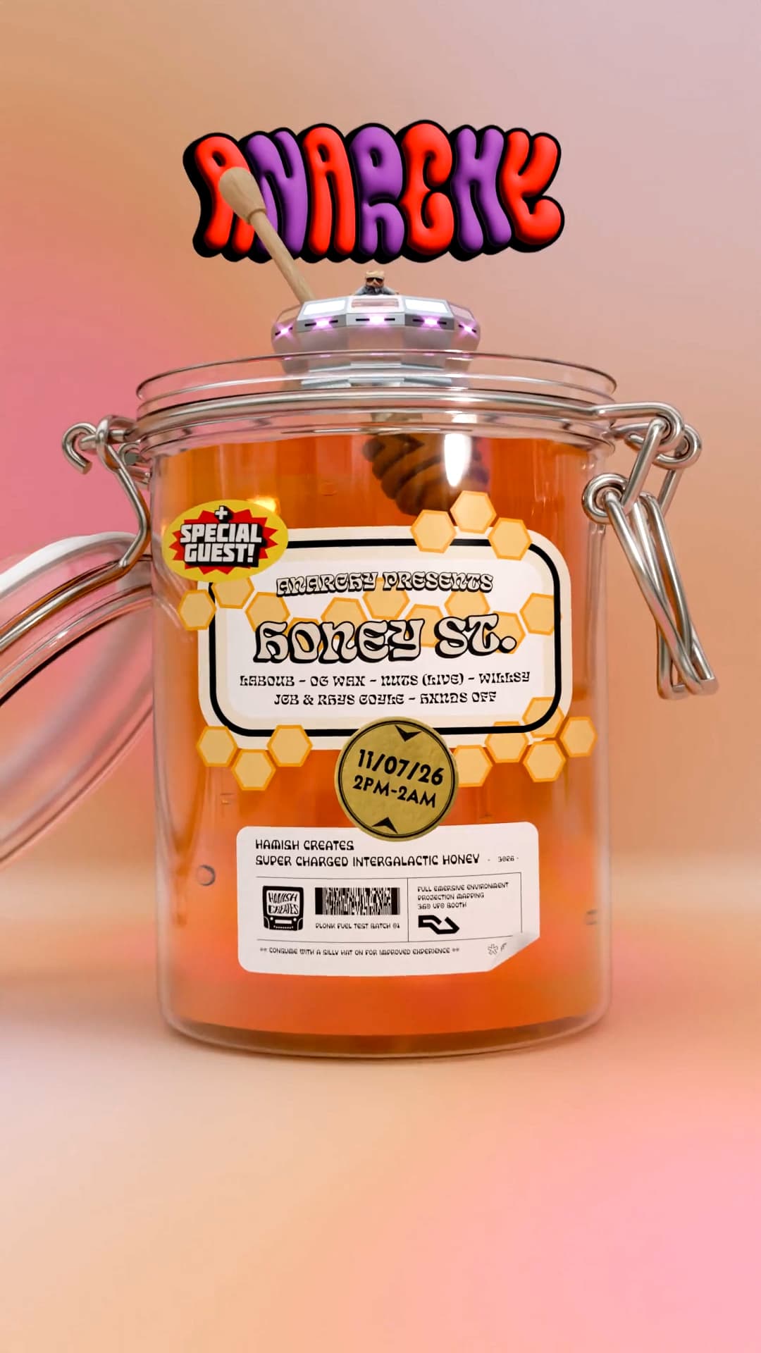 ANARCHY PRESENTS… The Hot Honey Mixer