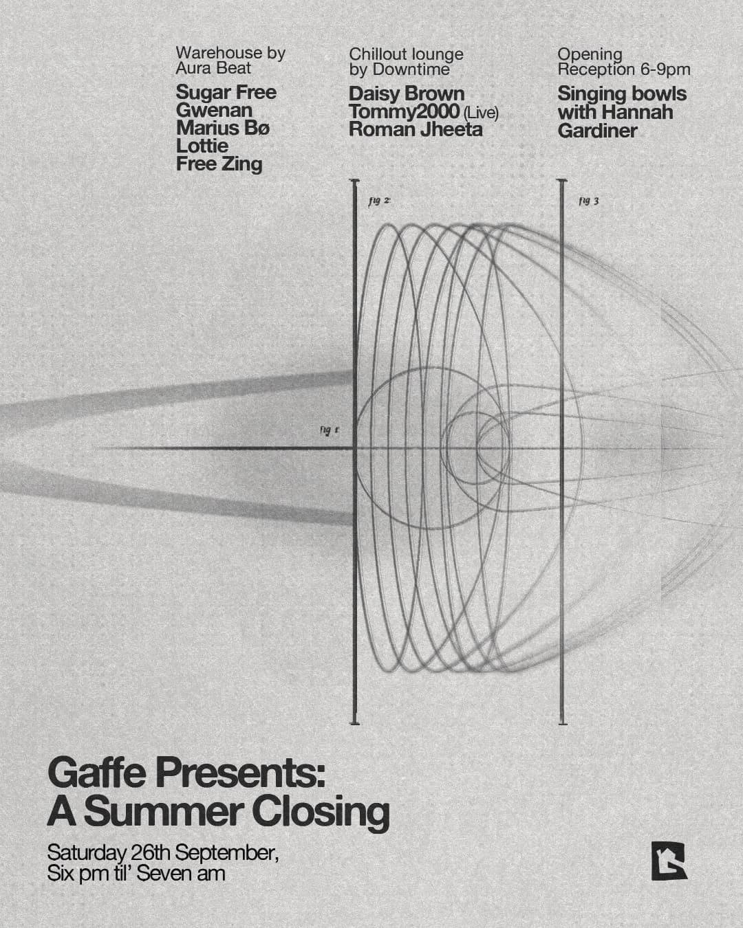 Gaffe presents: A Summer Closing