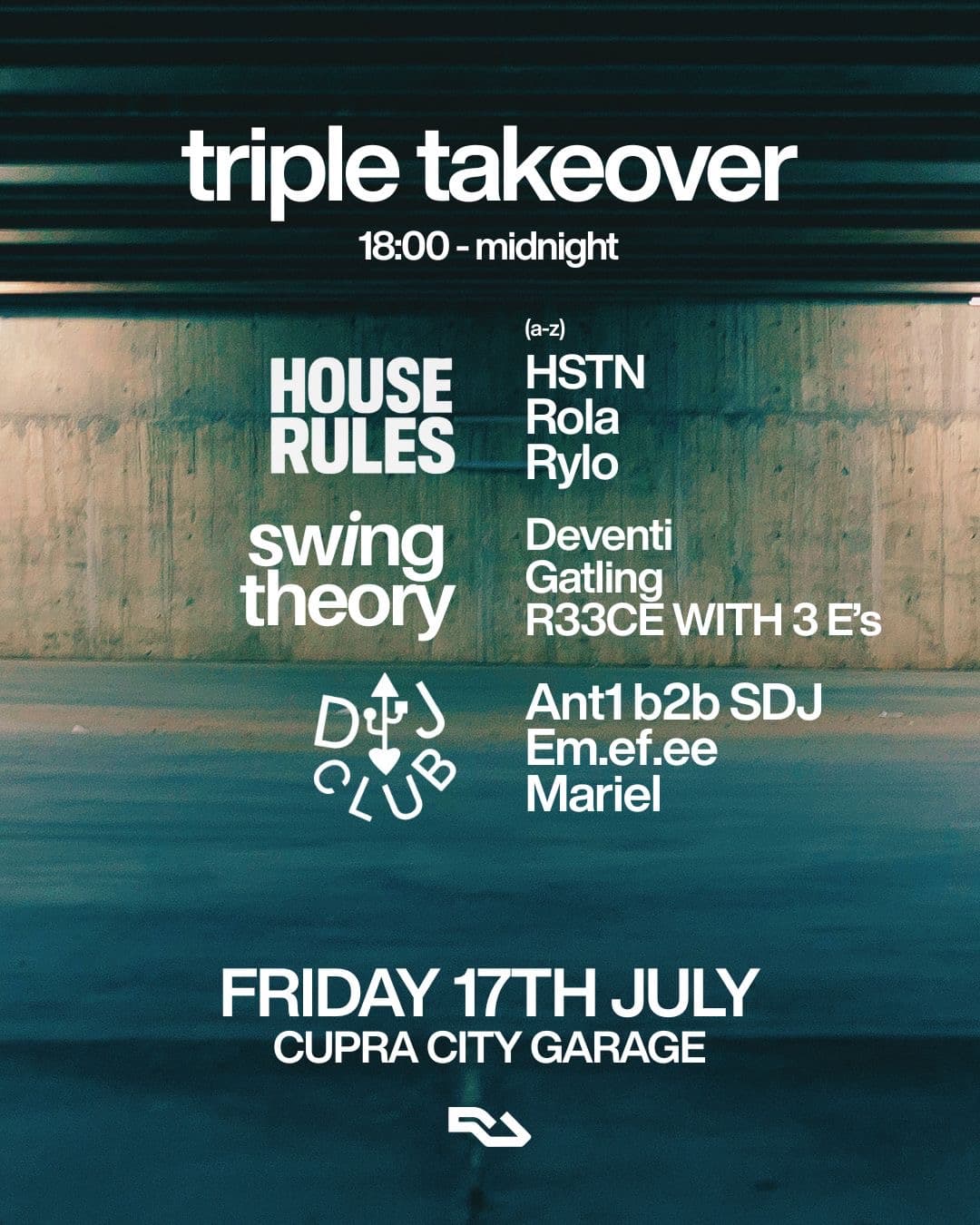 House Rules x DJ Club MCR x Swing Theory