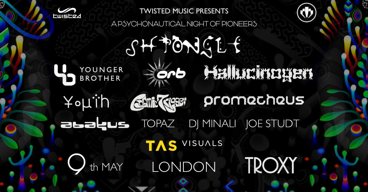 A Psychonautical Night of Pioneers at The Roxy, London